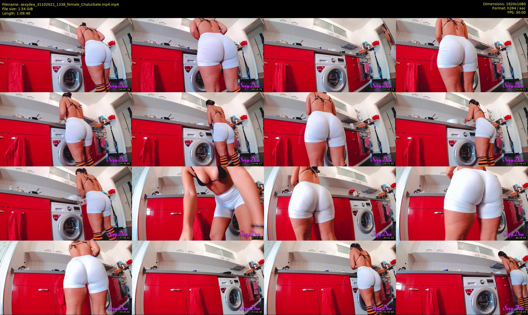sexydea — 70 minute Chaturbate female cam show recording, 1080p, Oct 31, 2021