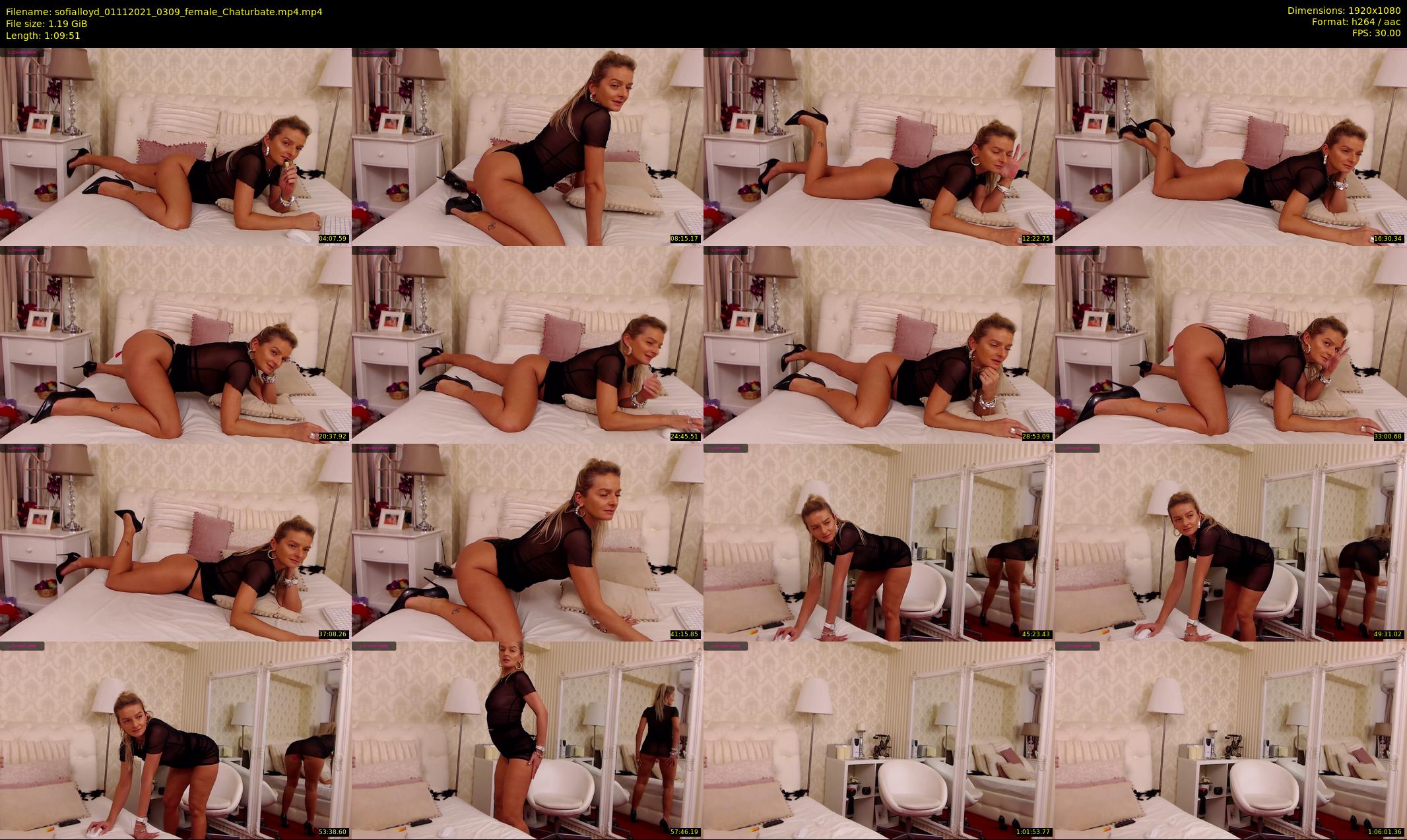 sofialloyd — 70 minute Chaturbate female cam show recording, 1080p, Nov 1, 2021