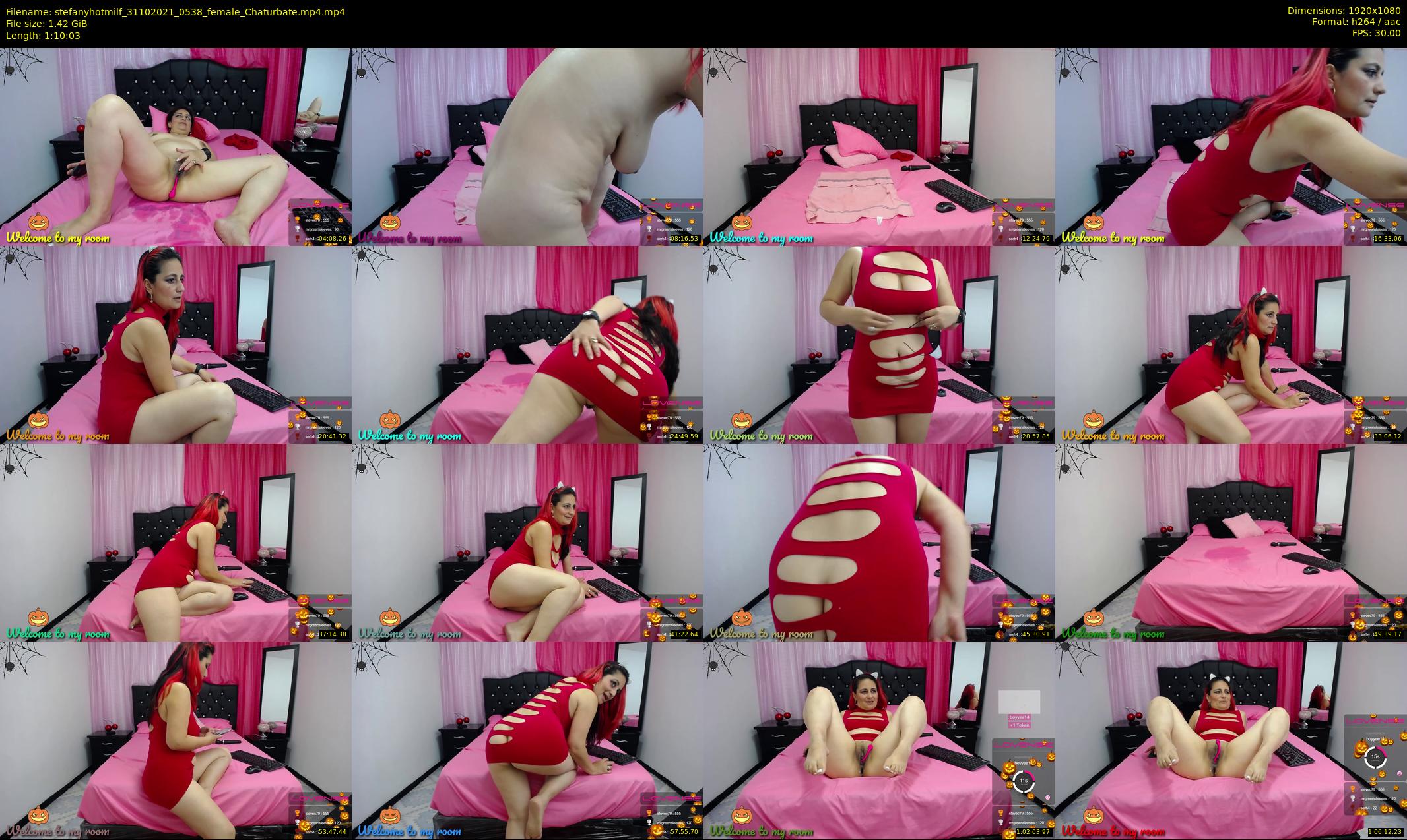 stefanyhotmilf — 71 minute Chaturbate female cam show recording, 1080p, Oct 31, 2021