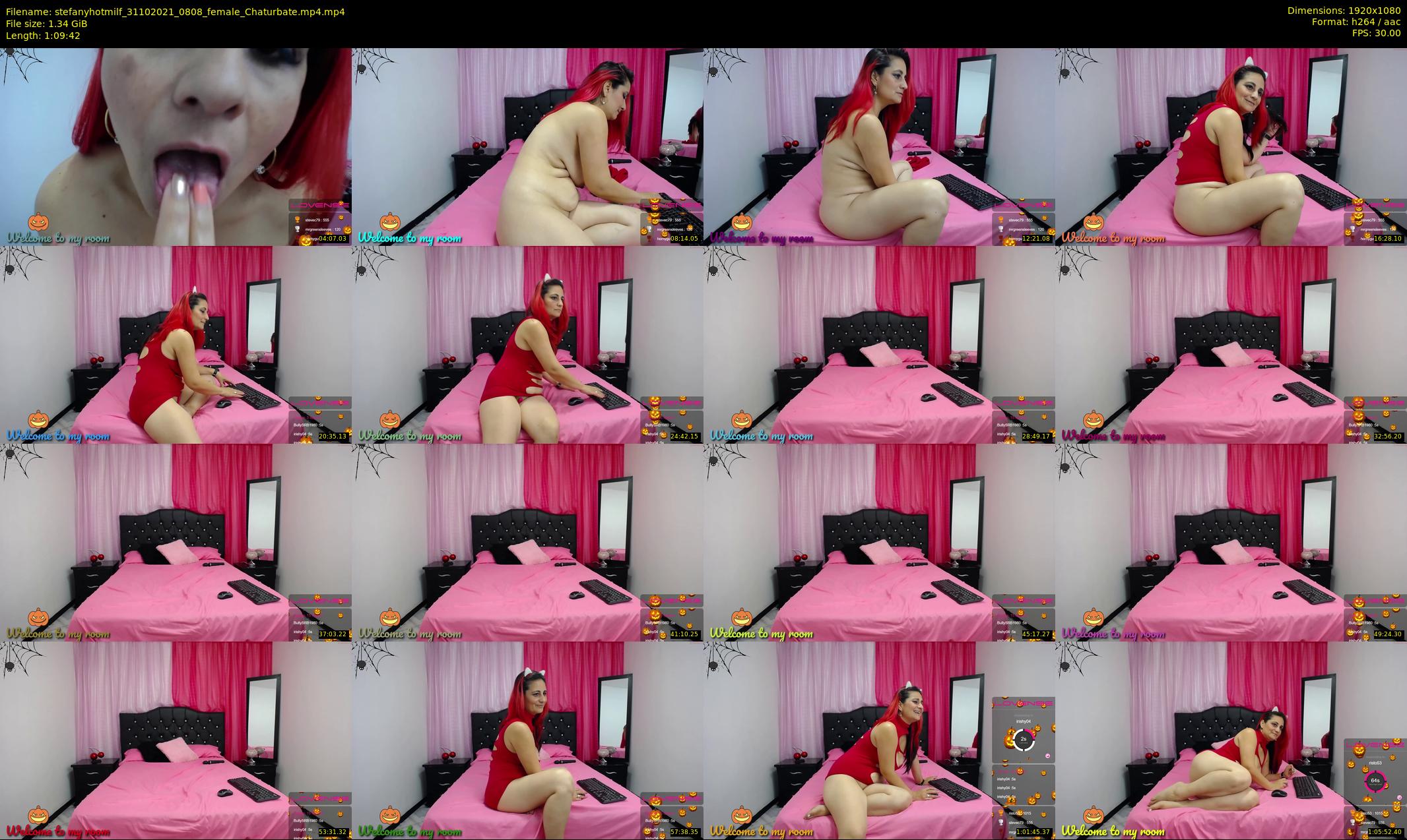 stefanyhotmilf — 70 minute Chaturbate female cam show recording, 1080p, Oct 31, 2021