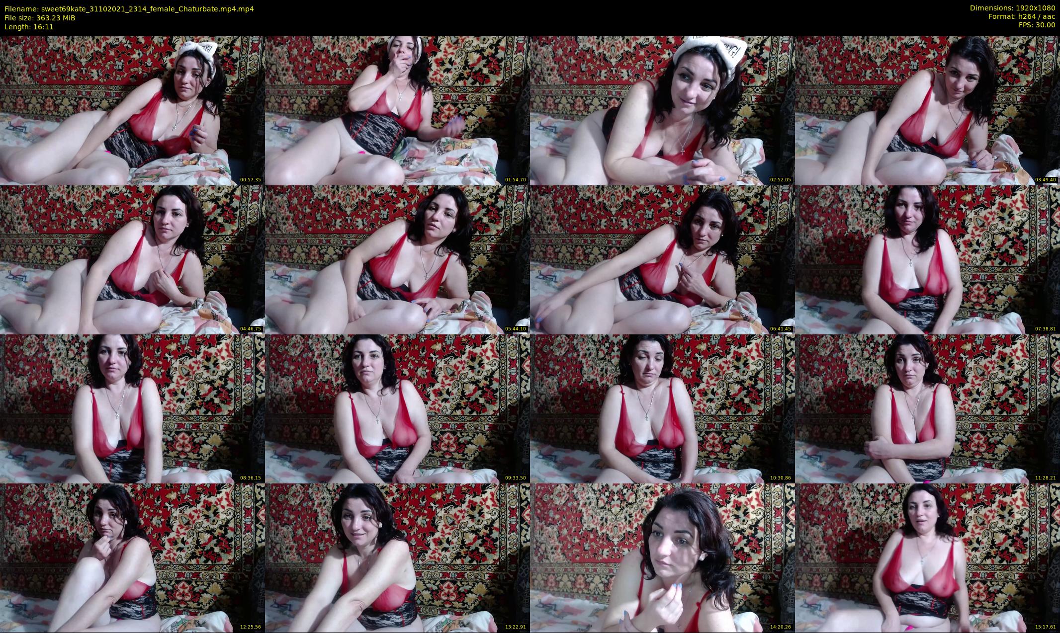 sweet69kate — 17 minute Chaturbate female cam show recording, 1080p, Oct 31, 2021