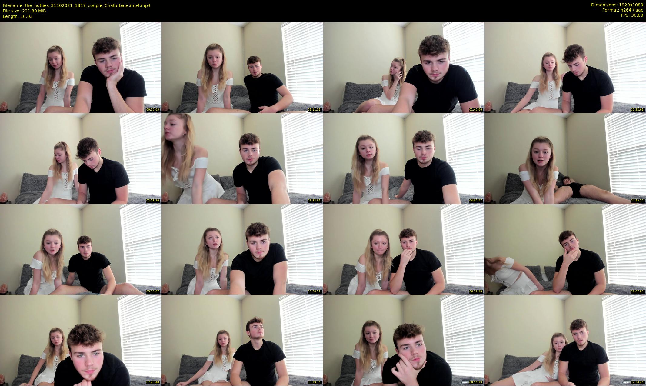 the_hotties — 11 minute Chaturbate couple cam show recording, 1080p, Oct 31, 2021