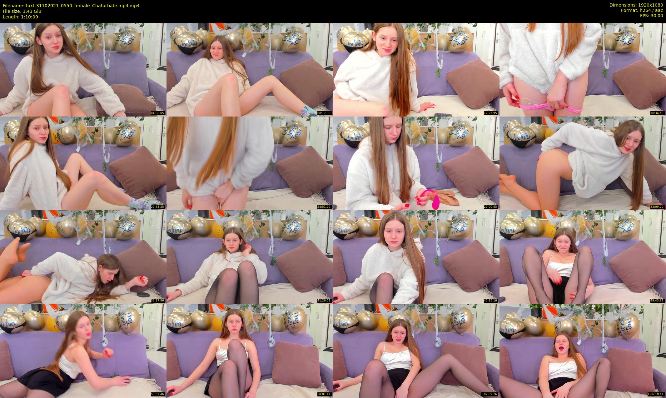 toxl — 71 minute Chaturbate female cam show recording, 1080p, Oct 31, 2021