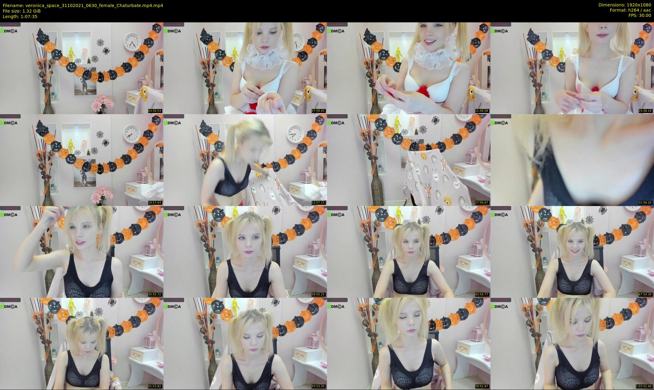 veronica_space — 68 minute Chaturbate female cam show recording, 1080p, Oct 31, 2021