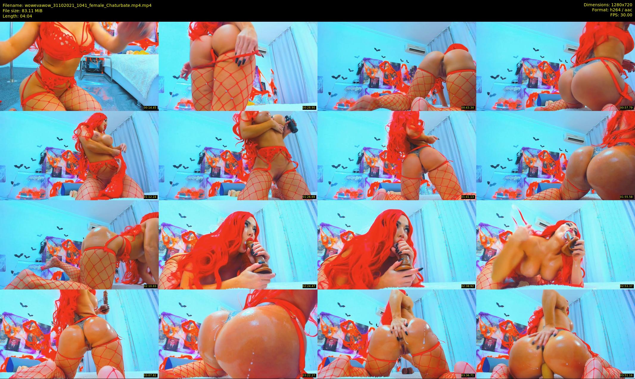 wowevawow — 5 minute Chaturbate female cam show recording, 720p, Oct 31, 2021