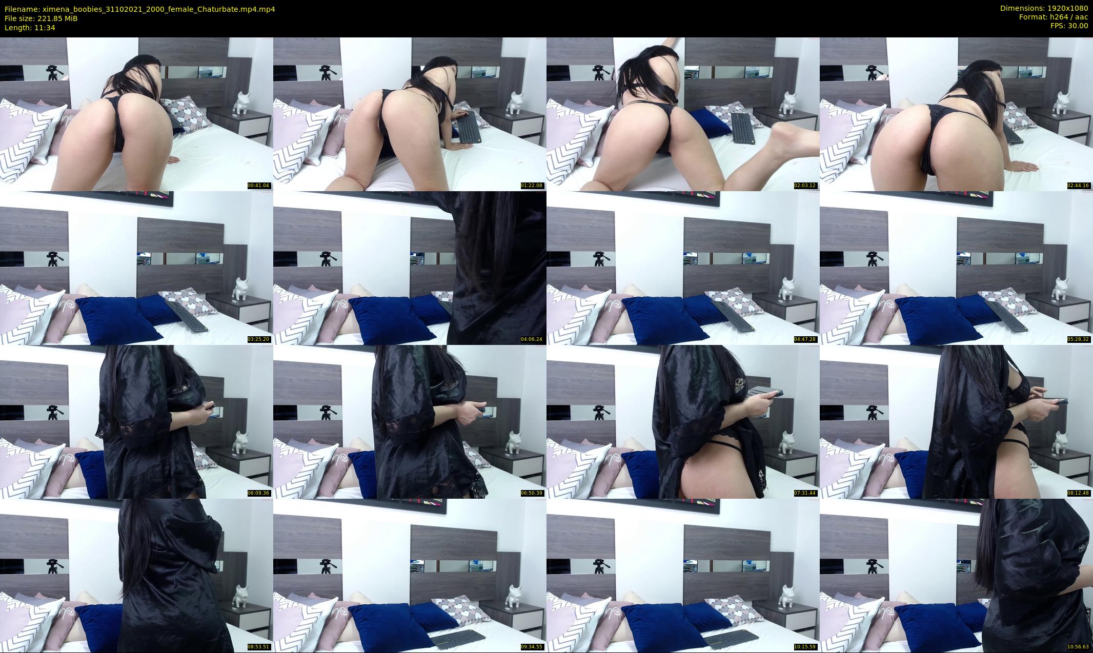ximena_boobies — 12 minute Chaturbate female cam show recording, 1080p, Oct 31, 2021