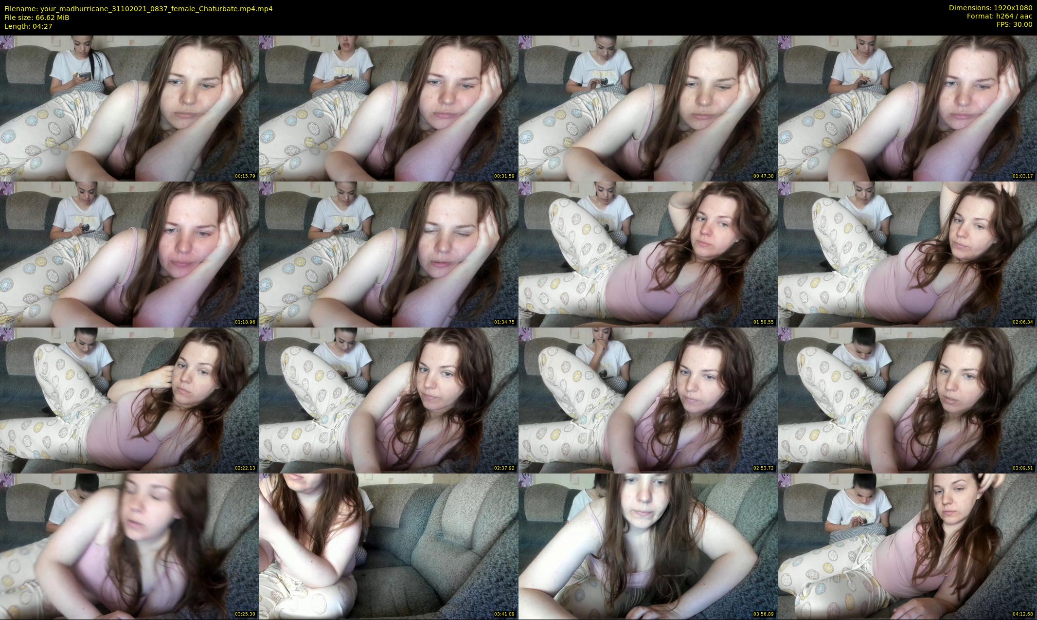your_madhurricane — 5 minute Chaturbate female cam show recording, 1080p, Oct 31, 2021