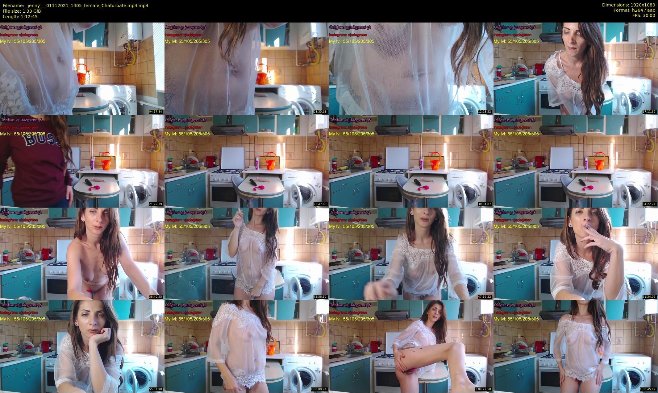 _jenny__ — 73 minute Chaturbate female cam show recording, 1080p, Nov 1, 2021