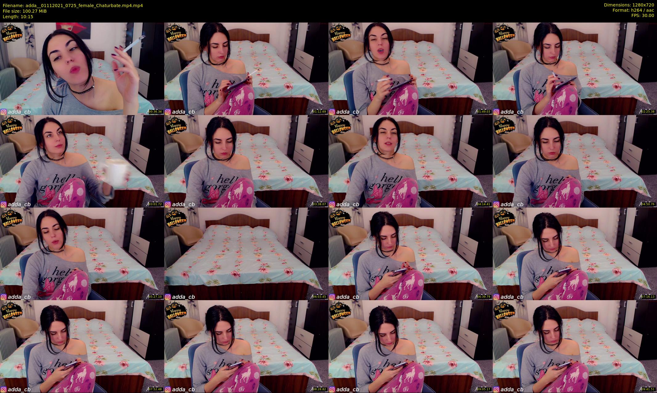 adda_ — 11 minute Chaturbate female cam show recording, 720p, Nov 1, 2021