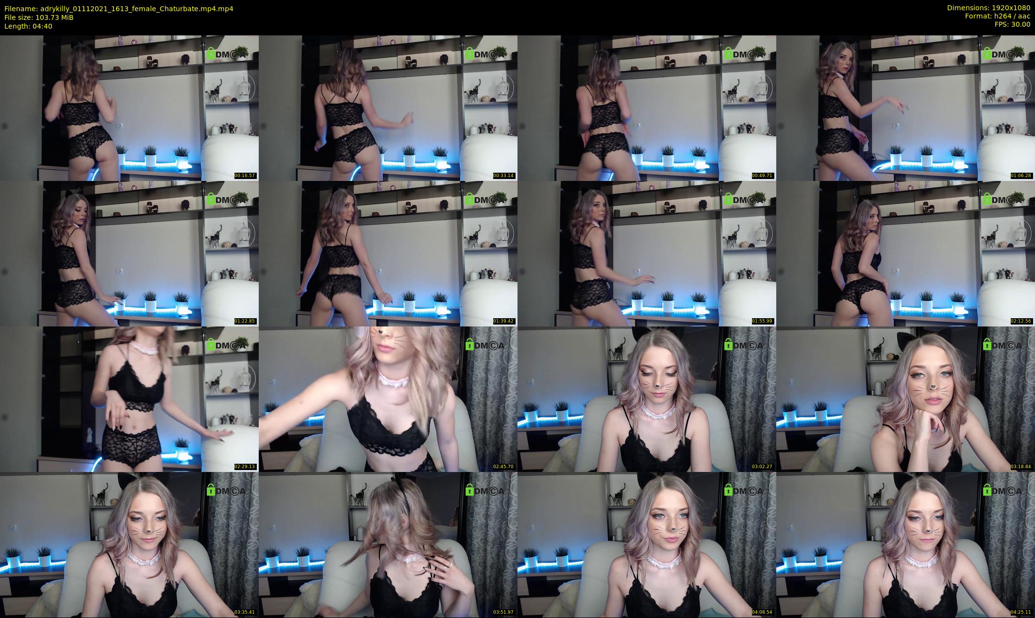 adrykilly — 5 minute Chaturbate female cam show recording, 1080p, Nov 1, 2021
