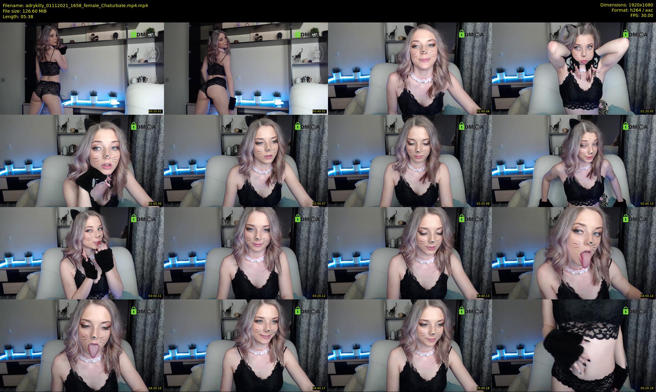 adrykilly — 6 minute Chaturbate female cam show recording, 1080p, Nov 1, 2021