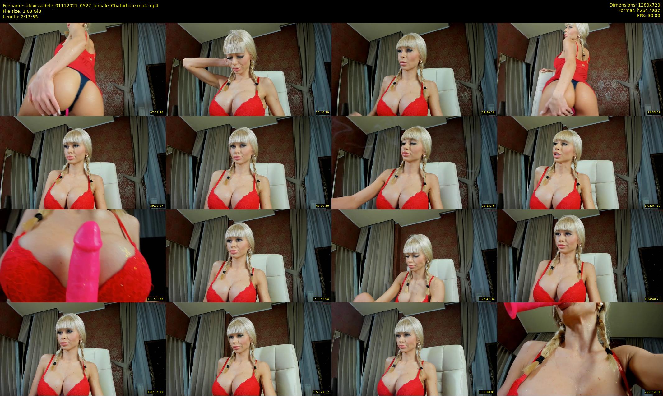 alexissadele — 134 minute Chaturbate female cam show recording, 720p, Nov 1, 2021