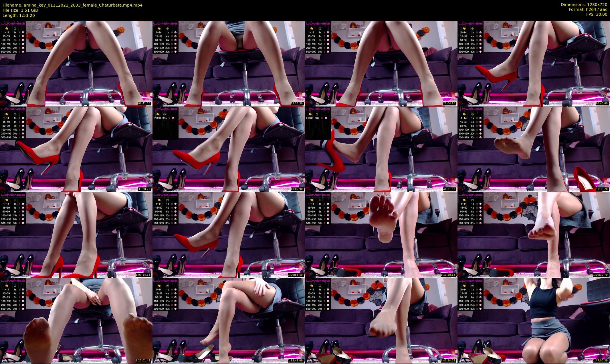 amina_key — 114 minute Chaturbate female cam show recording, 720p, Nov 1, 2021