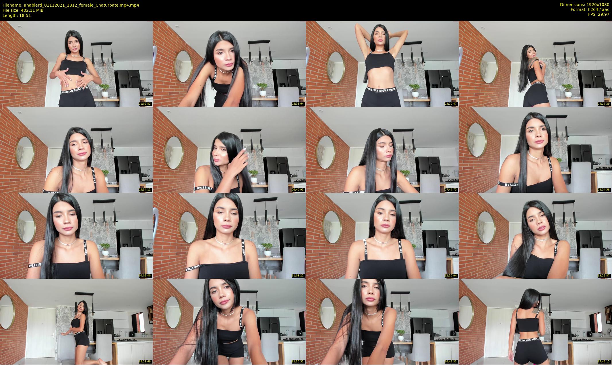 anablerd — 19 minute Chaturbate female cam show recording, 1080p, Nov 1, 2021