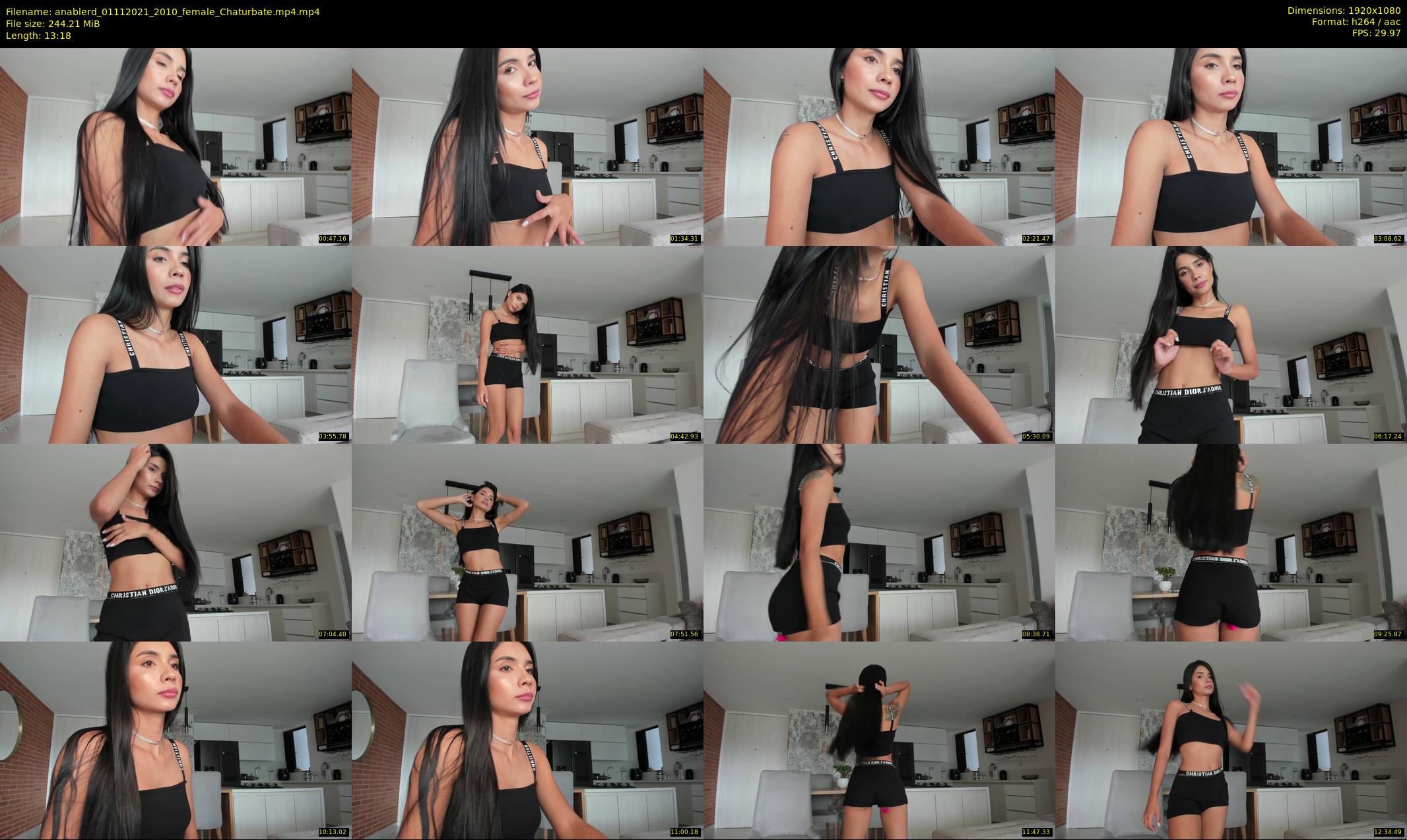 anablerd — 14 minute Chaturbate female cam show recording, 1080p, Nov 1, 2021