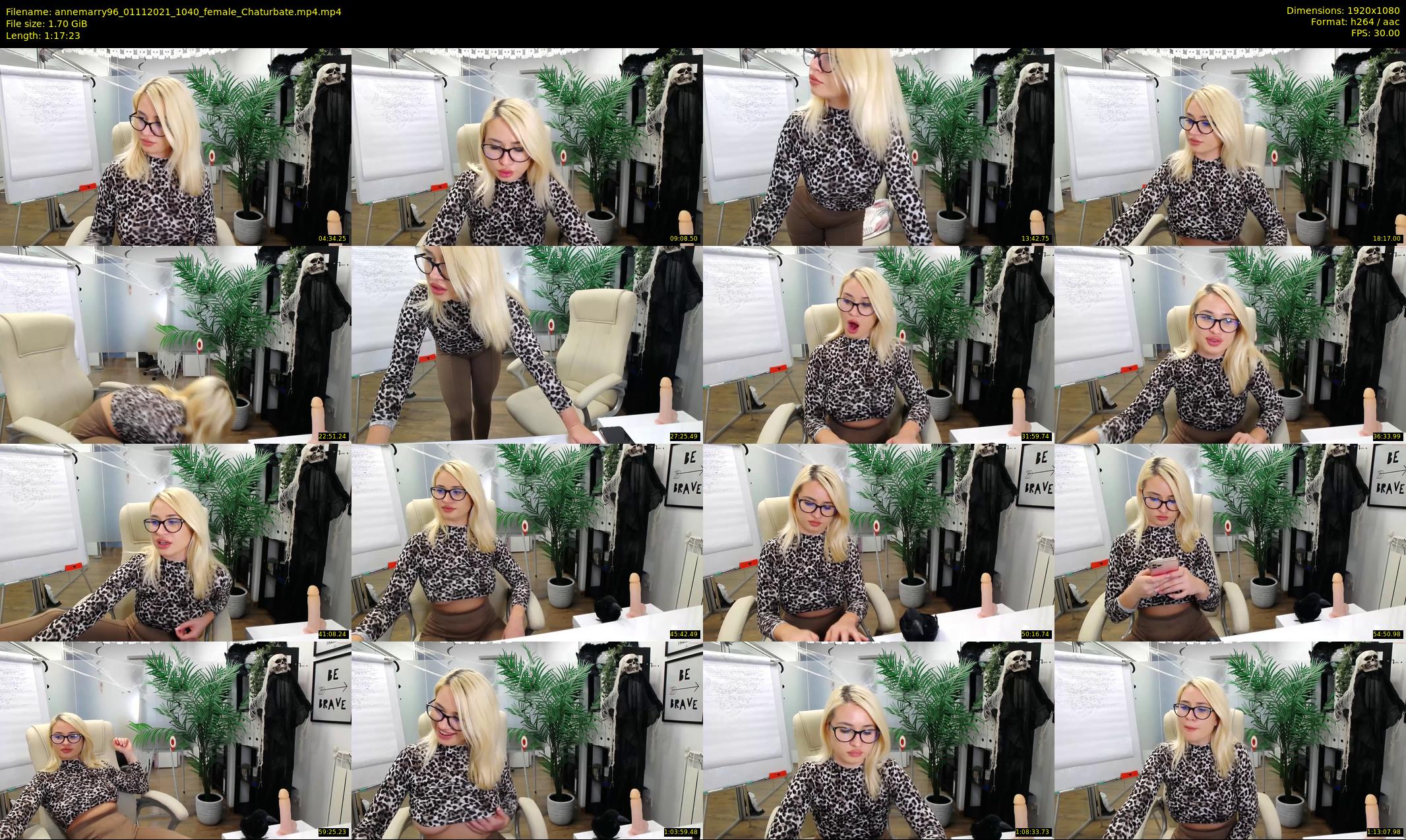 annemarry96 — 78 minute Chaturbate female cam show recording, 1080p, Nov 1, 2021