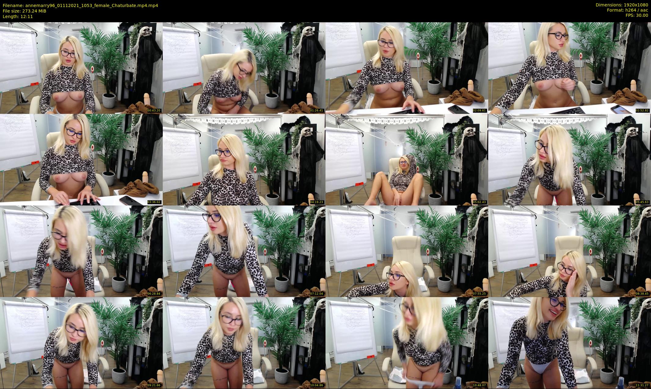 annemarry96 — 13 minute Chaturbate female cam show recording, 1080p, Nov 1, 2021