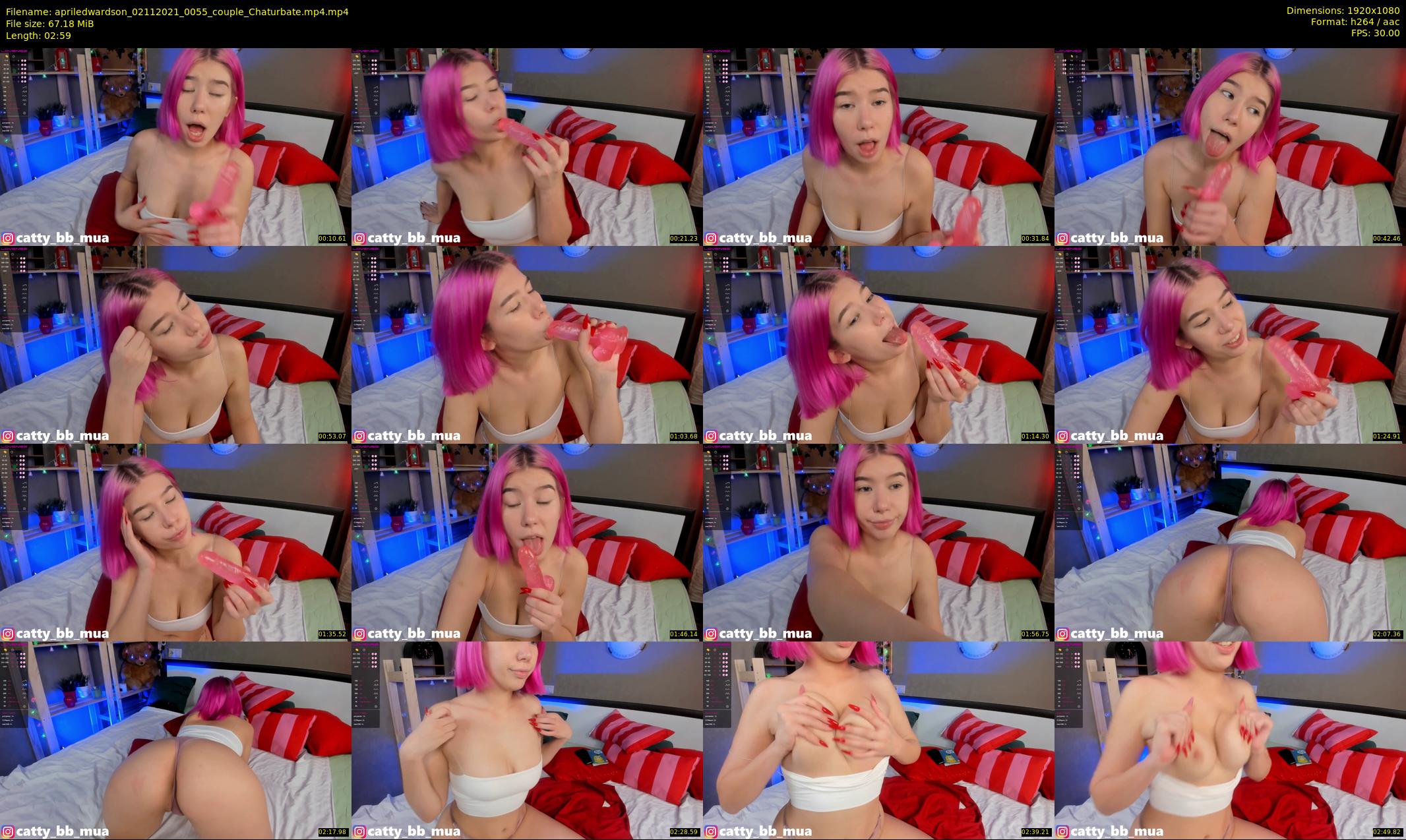 apriledwardson — 3 minute Chaturbate couple cam show recording, 1080p, Nov 2, 2021