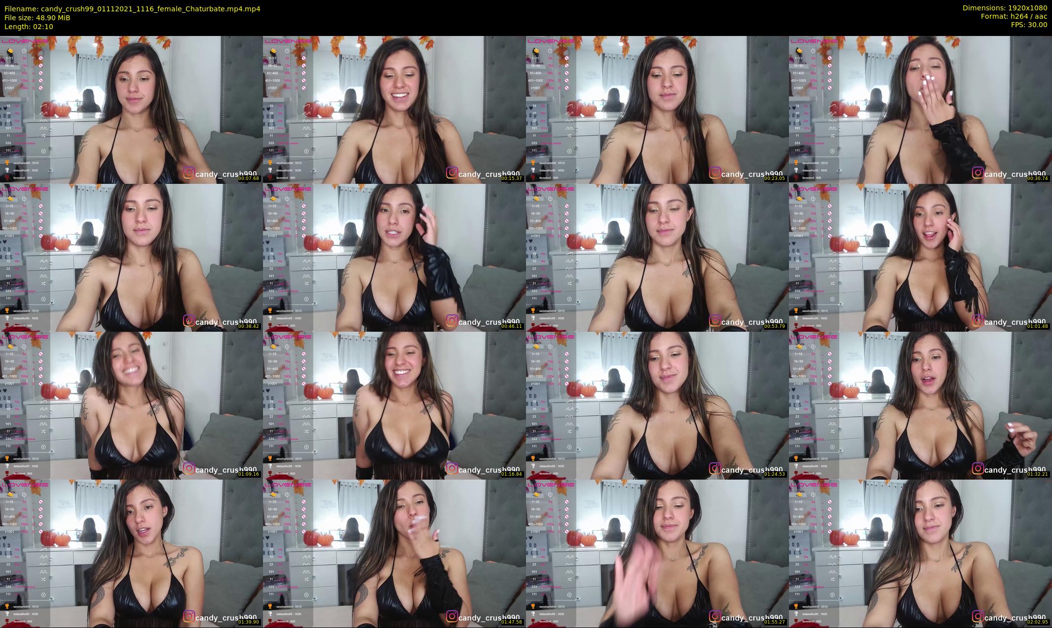candy_crush99 — 3 minute Chaturbate female cam show recording, 1080p, Nov 1, 2021