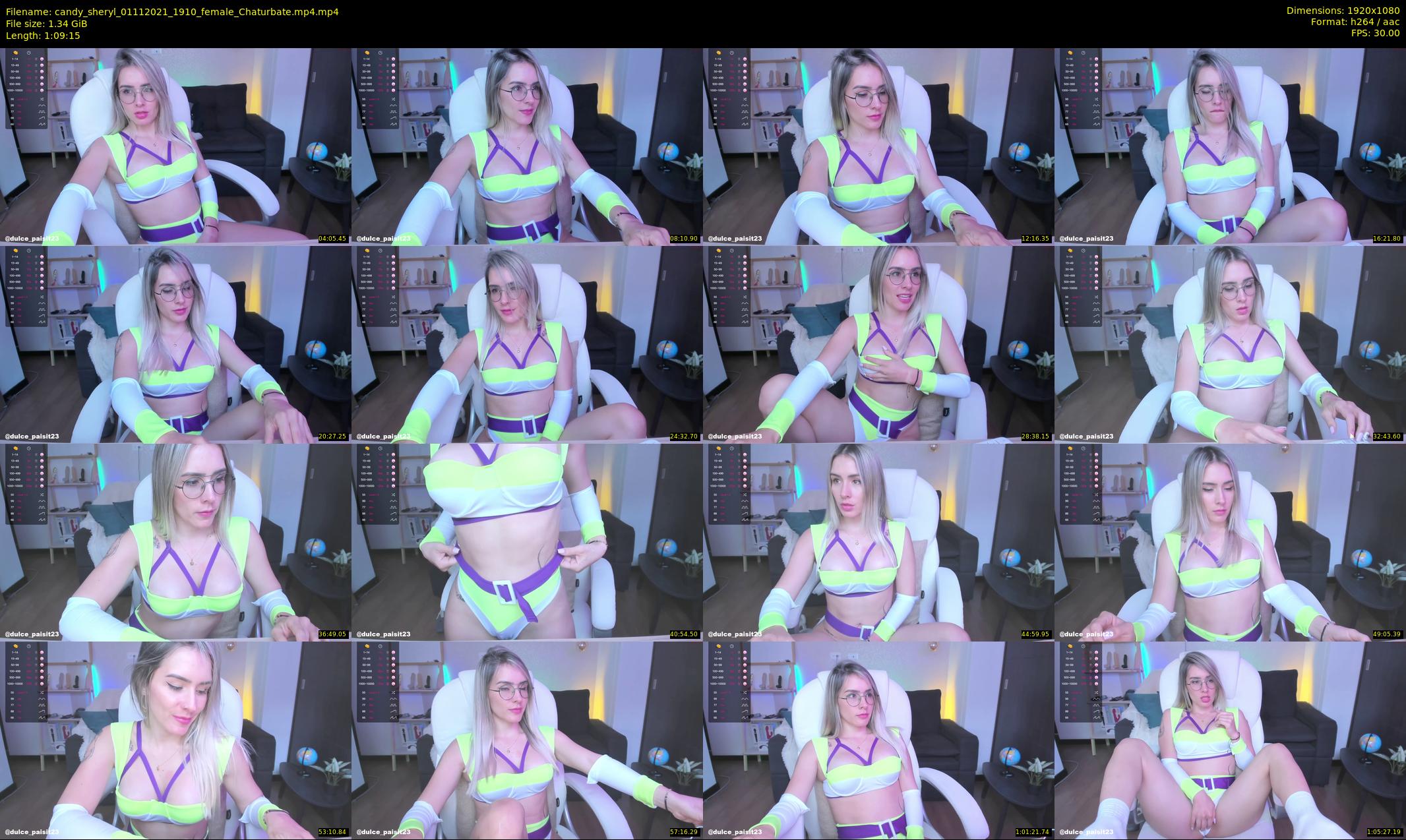candy_sheryl — 70 minute Chaturbate female cam show recording, 1080p, Nov 1, 2021