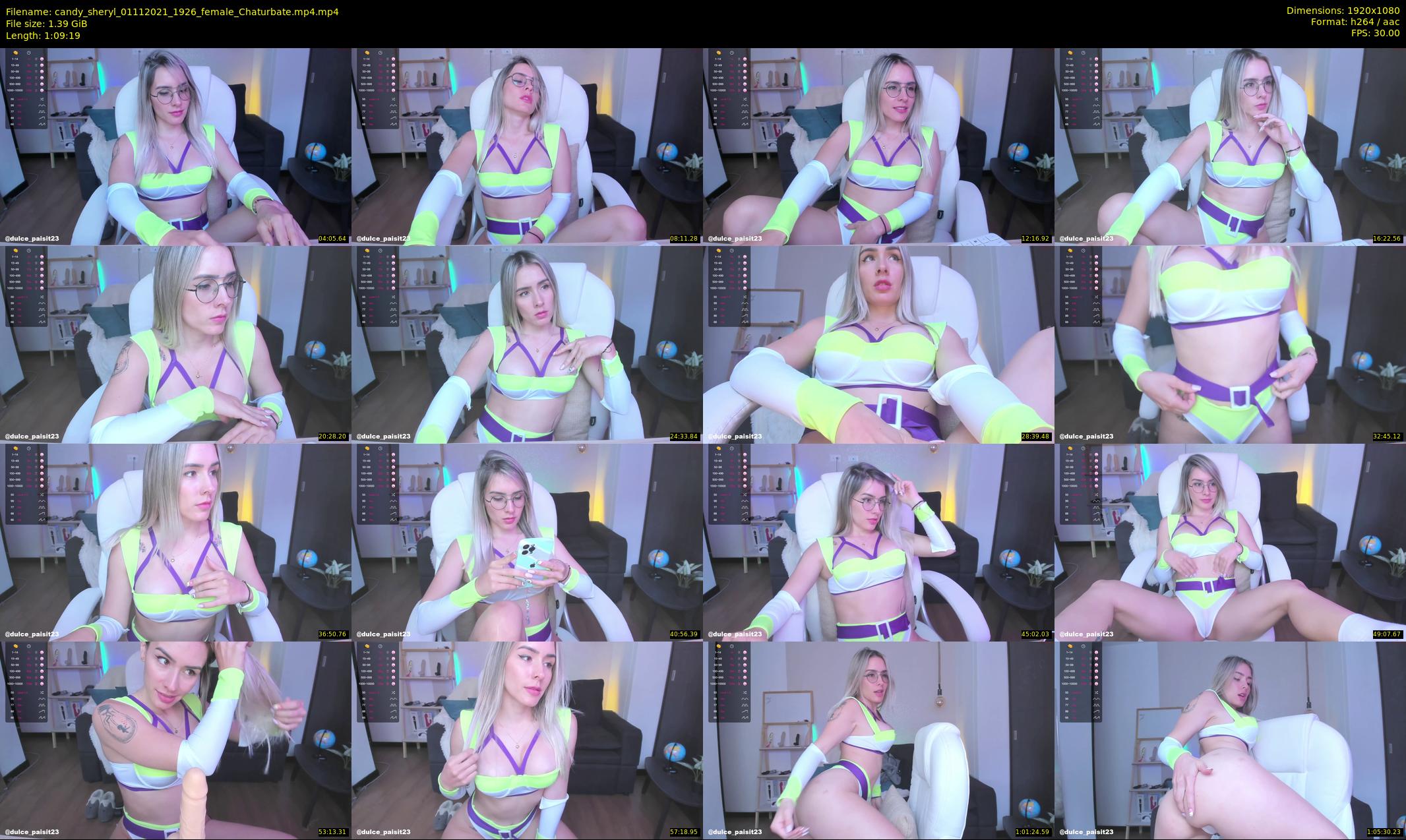 candy_sheryl — 70 minute Chaturbate female cam show recording, 1080p, Nov 1, 2021