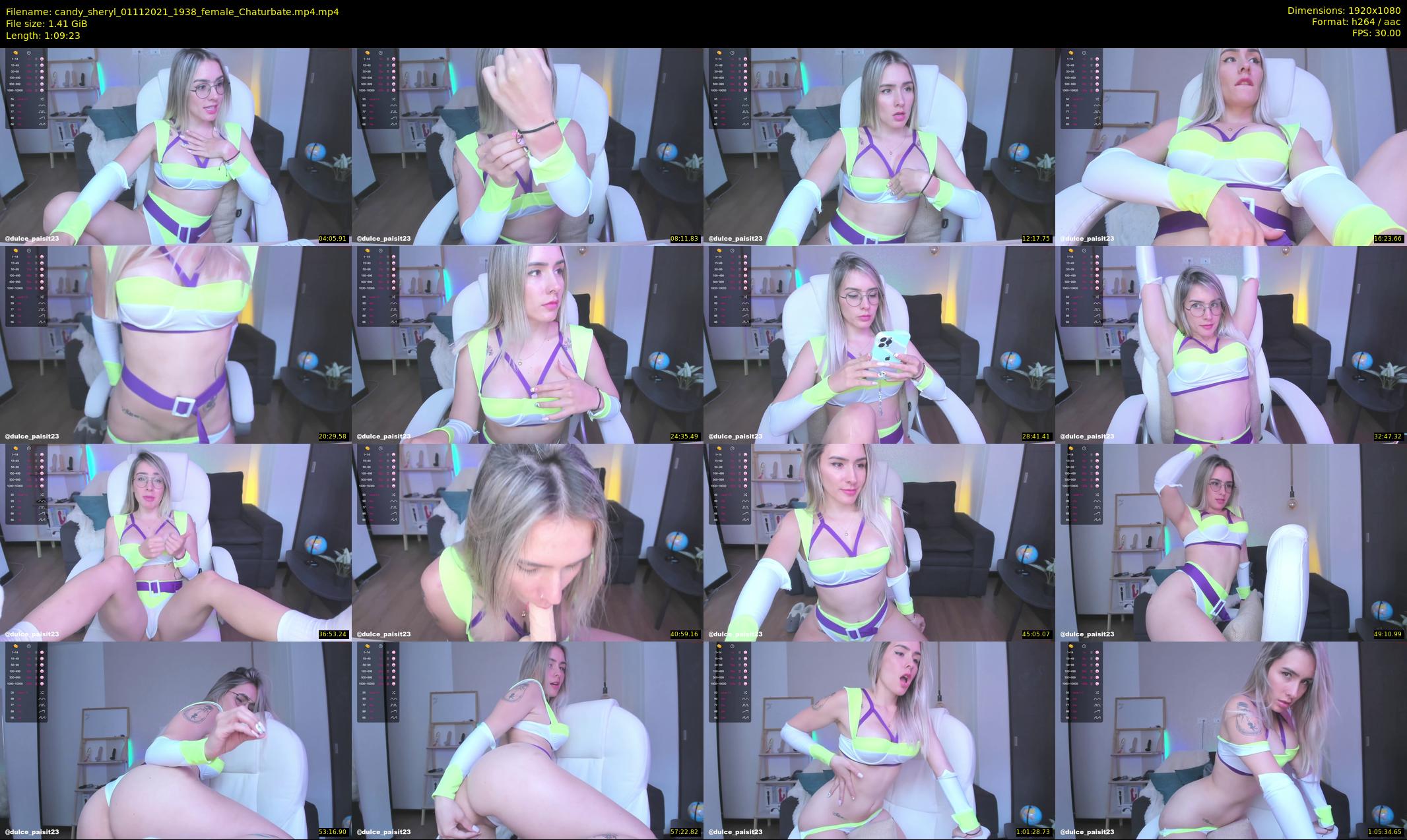 candy_sheryl — 70 minute Chaturbate female cam show recording, 1080p, Nov 1, 2021