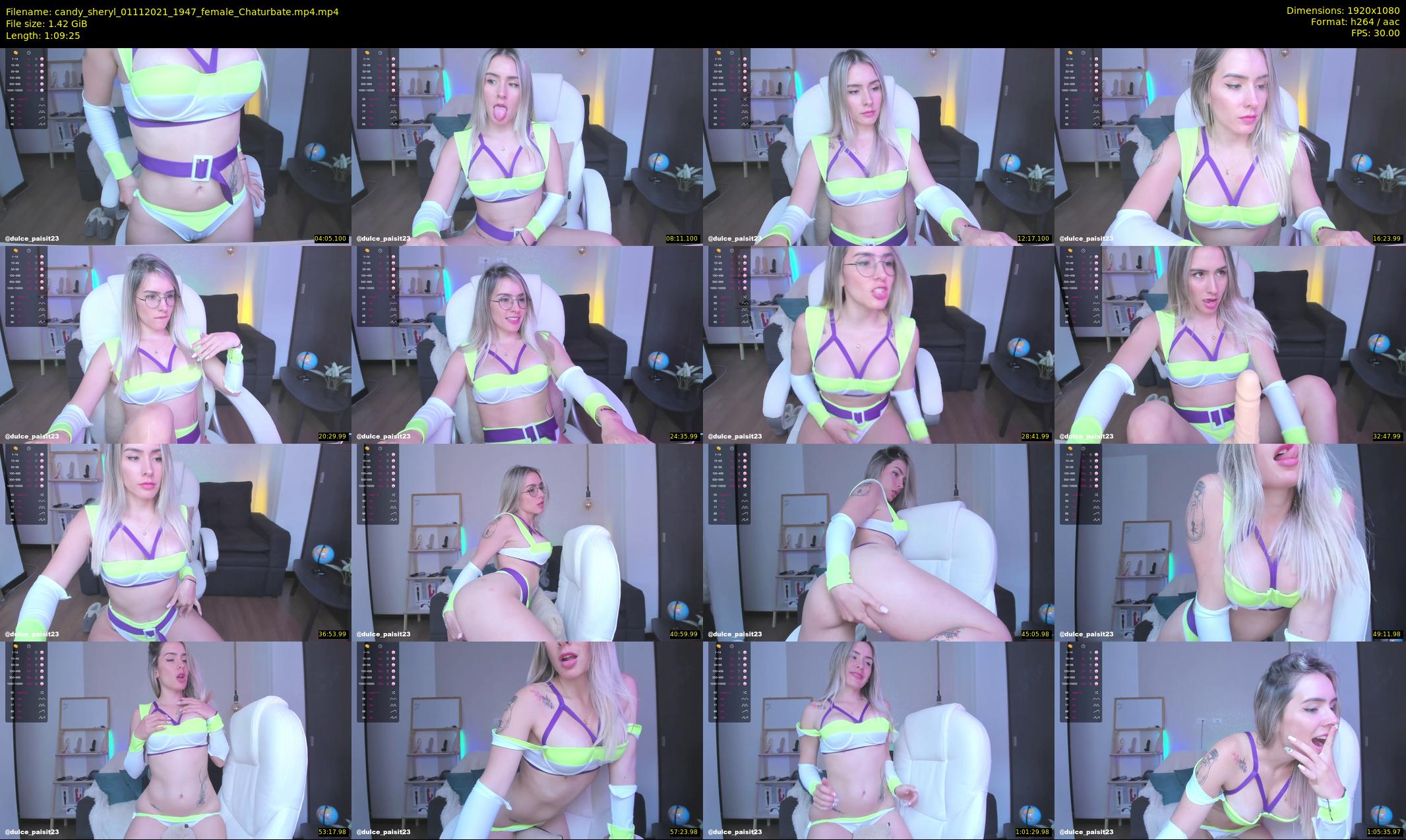candy_sheryl — 70 minute Chaturbate female cam show recording, 1080p, Nov 1, 2021