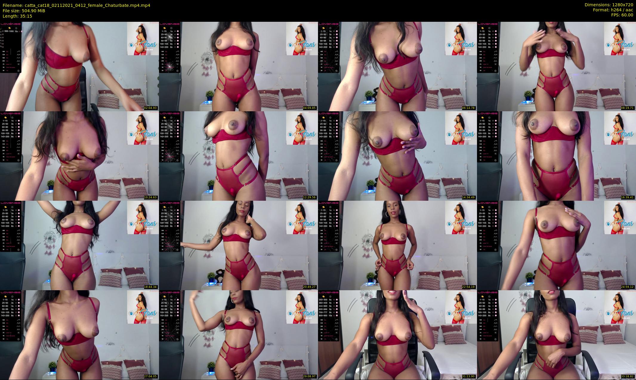 catta_cat18 — 36 minute Chaturbate female cam show recording, 720p, Nov 2, 2021