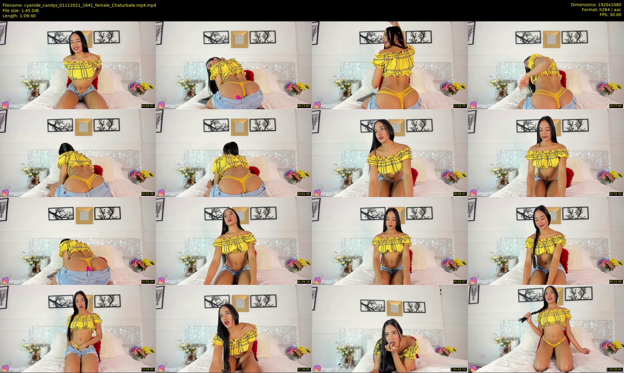 cyanide_candys — 70 minute Chaturbate female cam show recording, 1080p, Nov 1, 2021