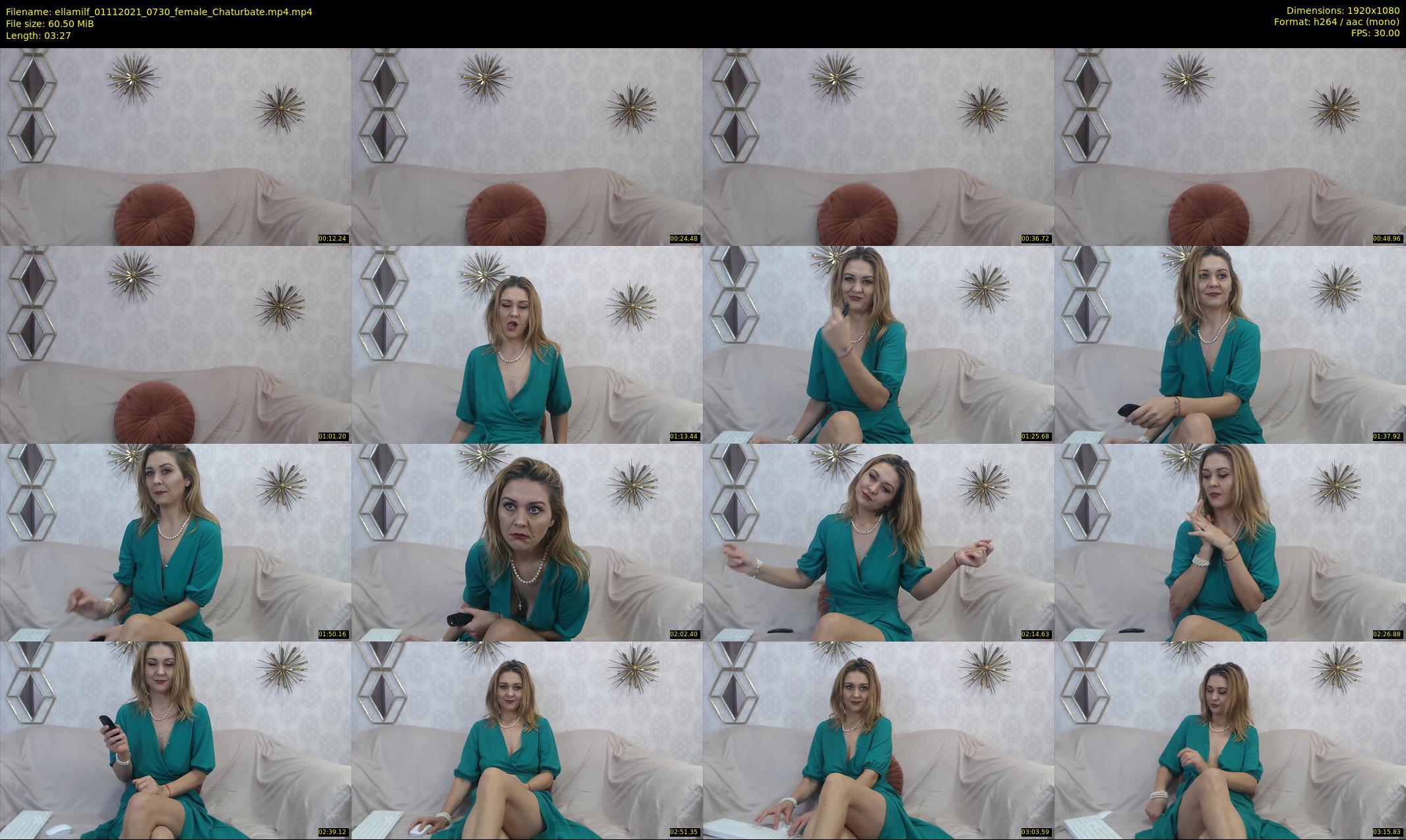 ellamilf — 4 minute Chaturbate female cam show recording, 1080p, Nov 1, 2021
