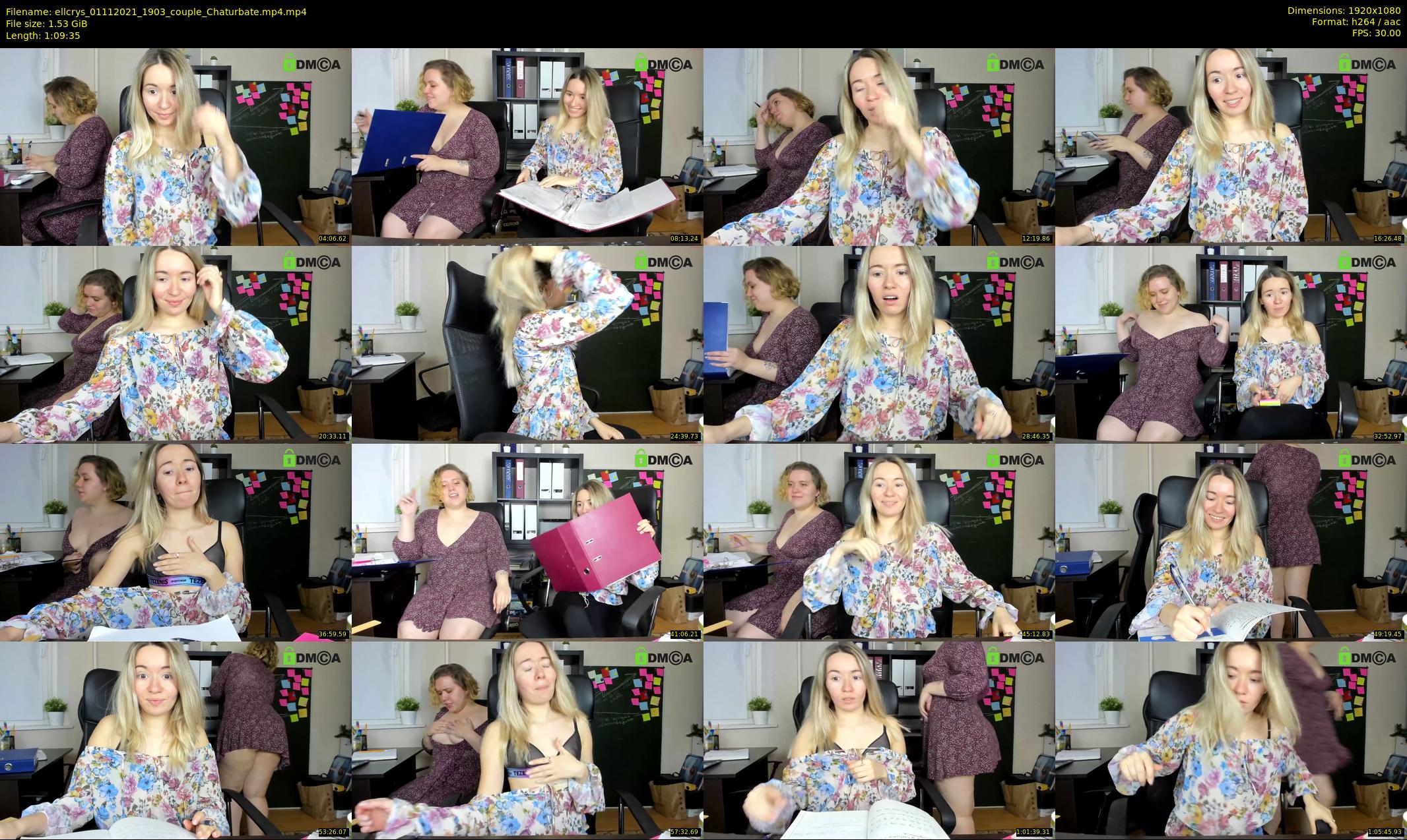 ellcrys — 70 minute Chaturbate couple cam show recording, 1080p, Nov 1, 2021