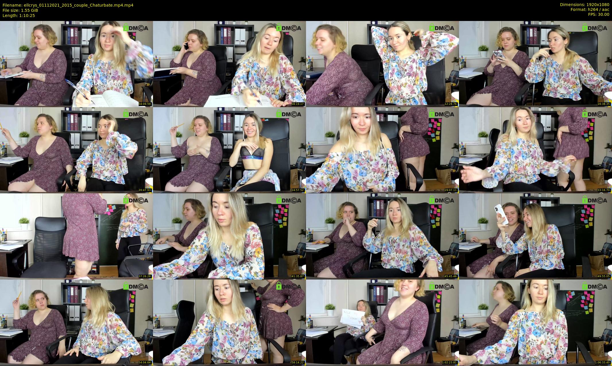 ellcrys — 71 minute Chaturbate couple cam show recording, 1080p, Nov 1, 2021