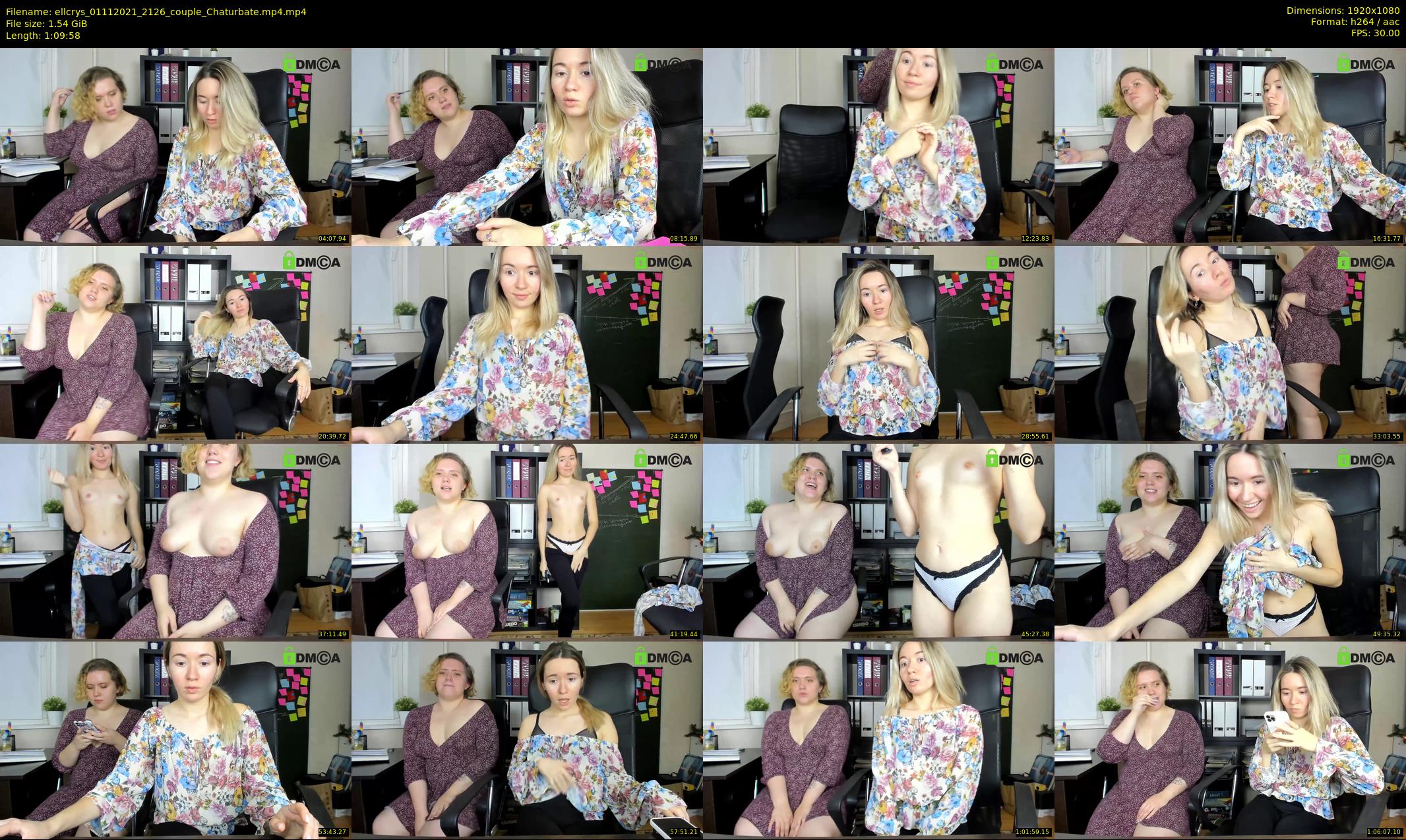 ellcrys — 70 minute Chaturbate couple cam show recording, 1080p, Nov 1, 2021