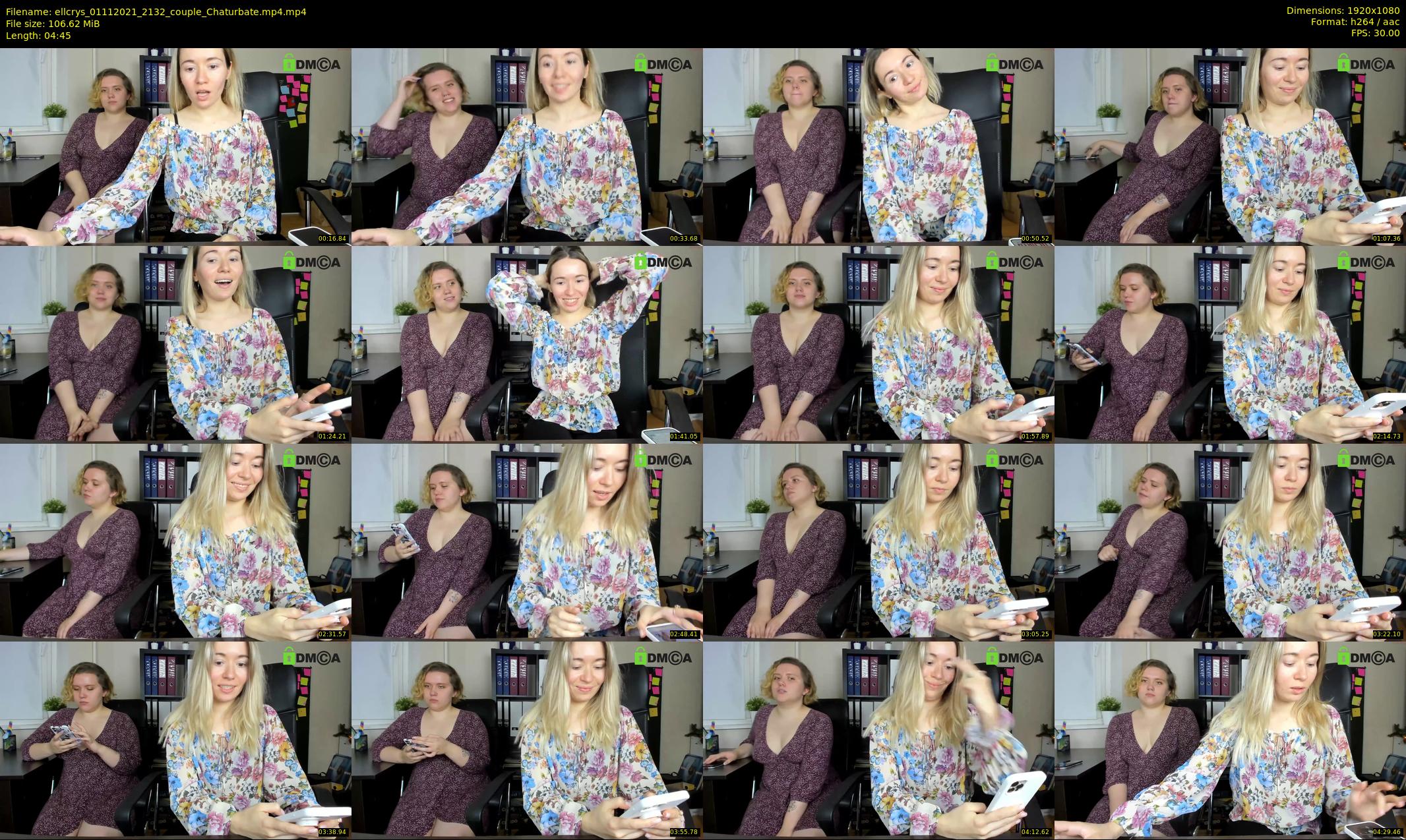 ellcrys — 5 minute Chaturbate couple cam show recording, 1080p, Nov 1, 2021
