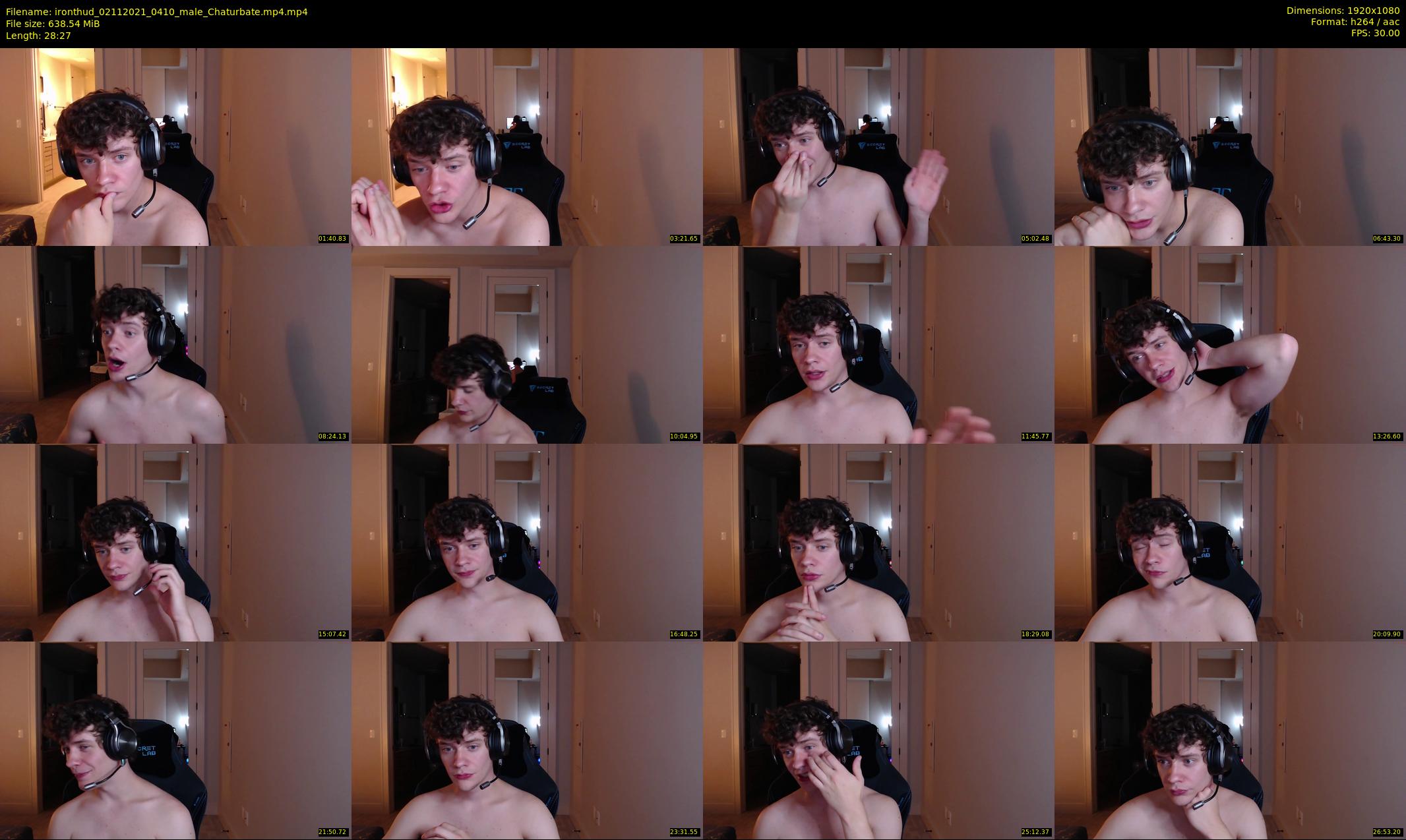 ironthud — 29 minute Chaturbate male cam show recording, 1080p, Nov 2, 2021