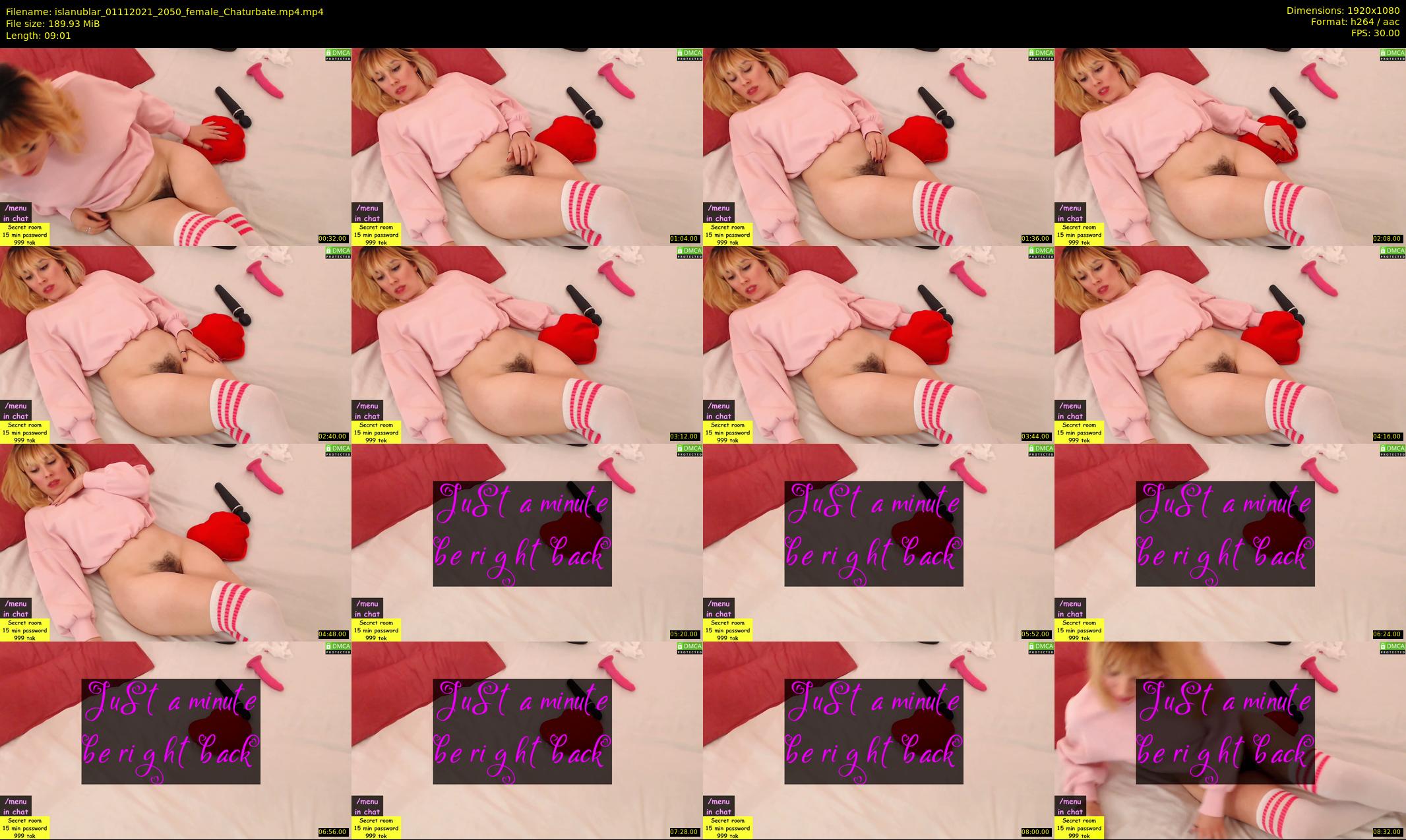 islanublar — 10 minute Chaturbate female cam show recording, 1080p, Nov 1, 2021