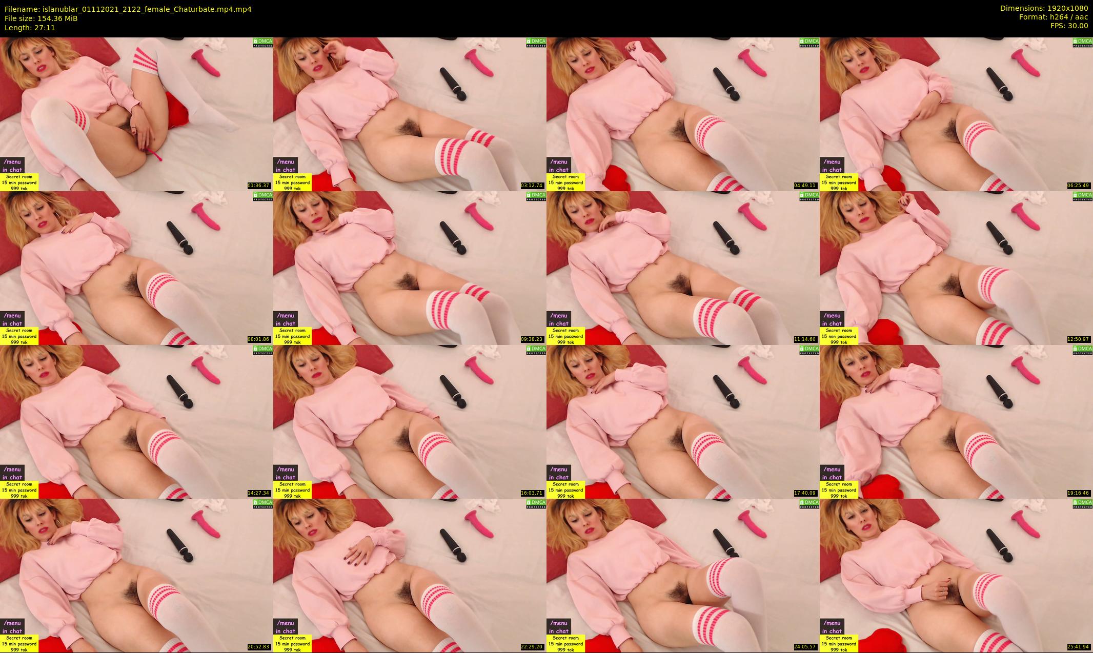 islanublar — 28 minute Chaturbate female cam show recording, 1080p, Nov 1, 2021