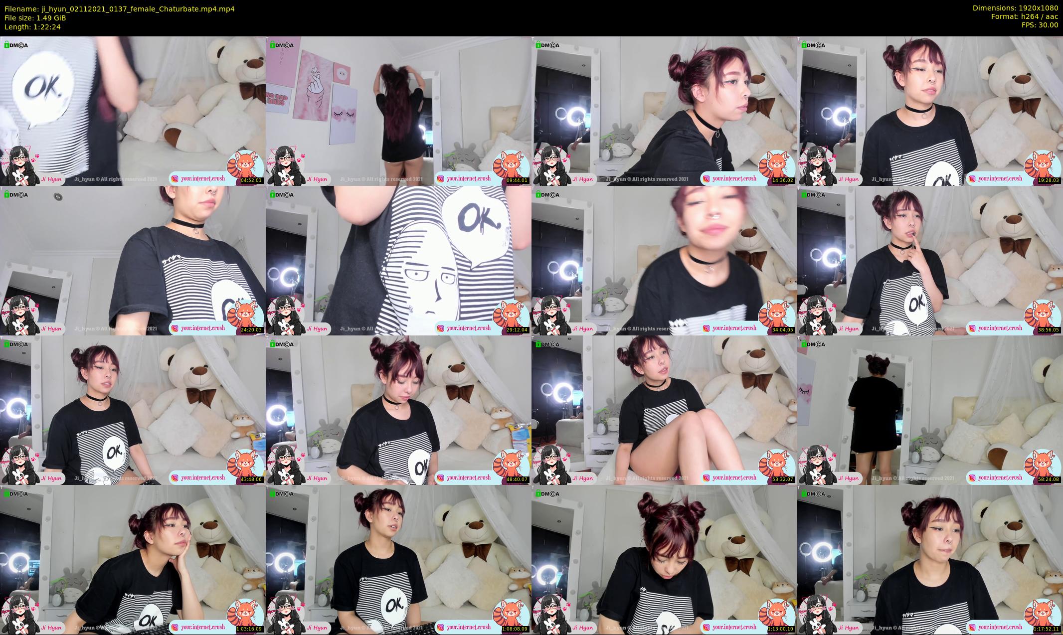 ji_hyun — 83 minute Chaturbate female cam show recording, 1080p, Nov 2, 2021