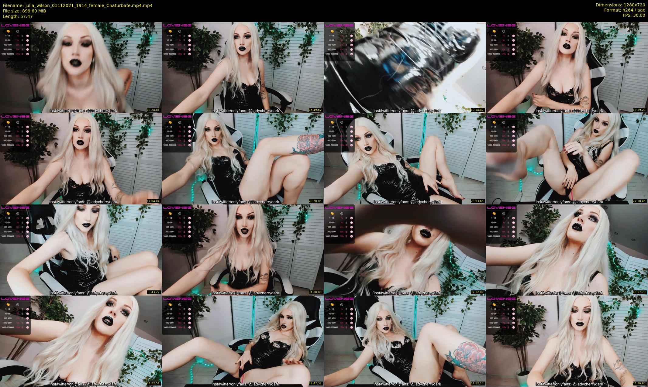 julia_wilson — 58 minute Chaturbate female cam show recording, 720p, Nov 1, 2021