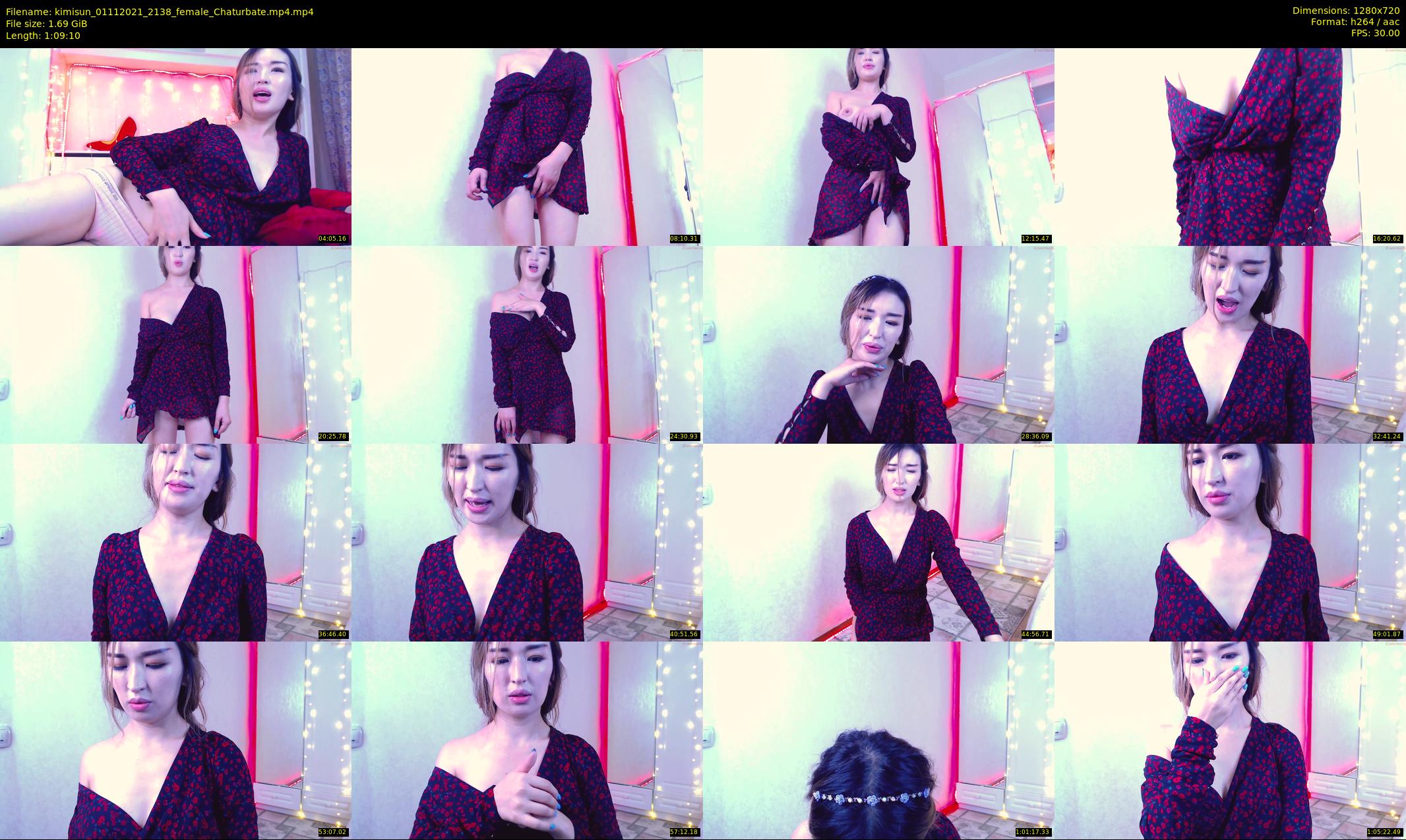 kimisun — 70 minute Chaturbate female cam show recording, 720p, Nov 1, 2021