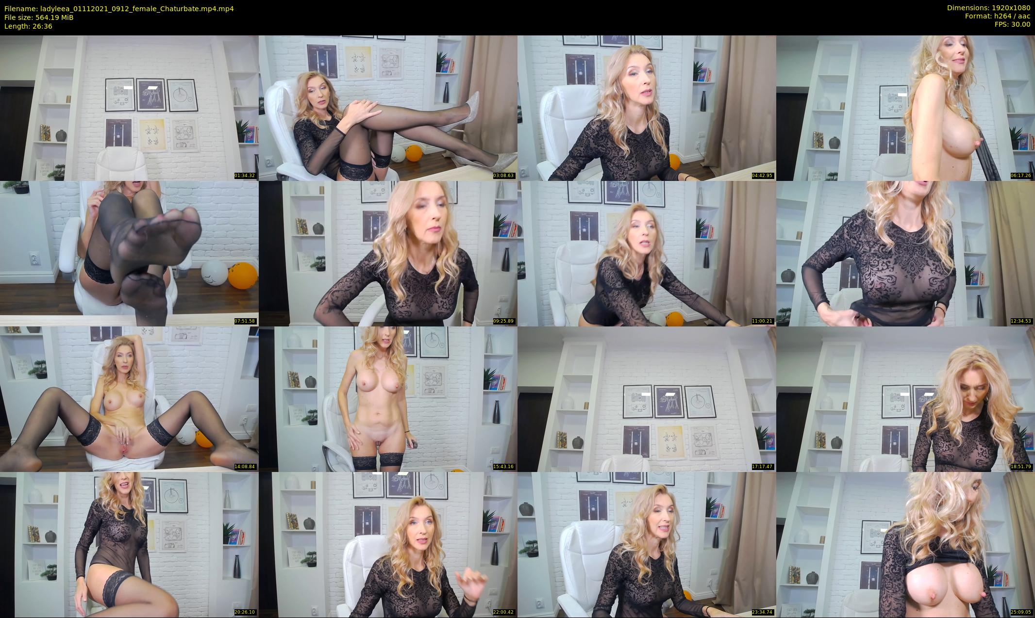 ladyleea — 27 minute Chaturbate female cam show recording, 1080p, Nov 1, 2021