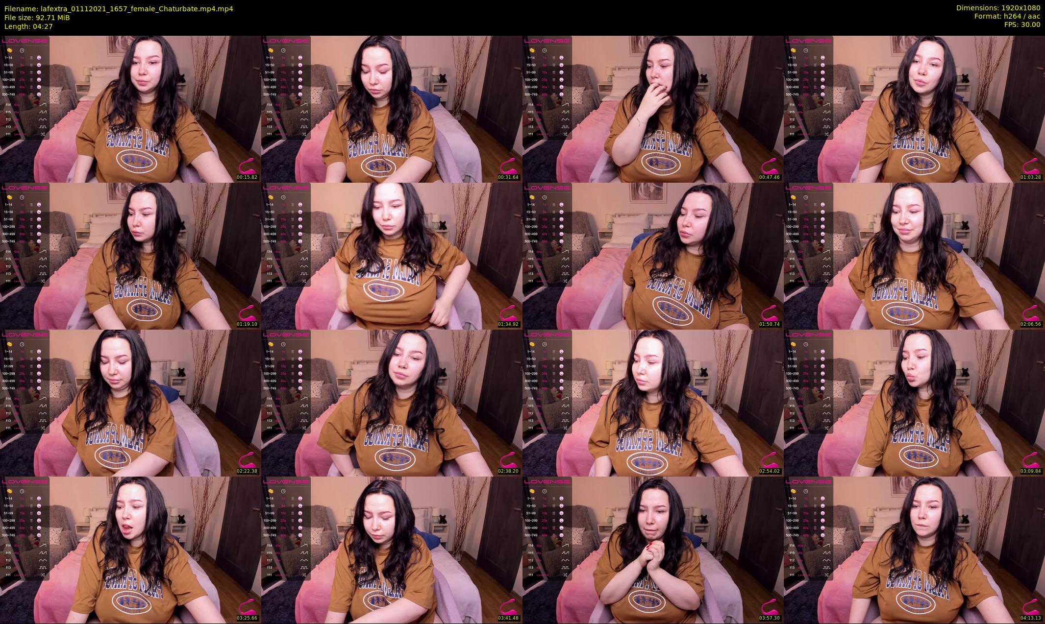 lafextra — 5 minute Chaturbate female cam show recording, 1080p, Nov 1, 2021