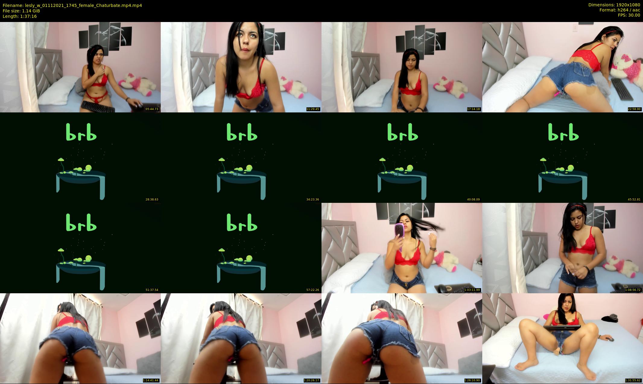 lesly_w — 98 minute Chaturbate female cam show recording, 1080p, Nov 1, 2021