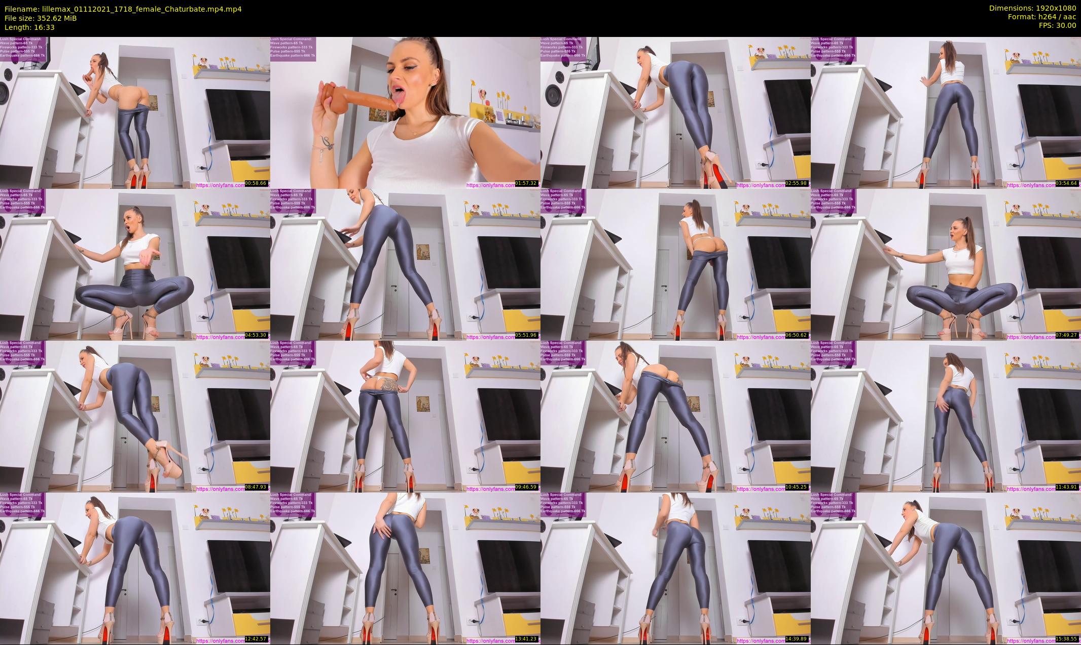 lillemax — 17 minute Chaturbate female cam show recording, 1080p, Nov 1, 2021