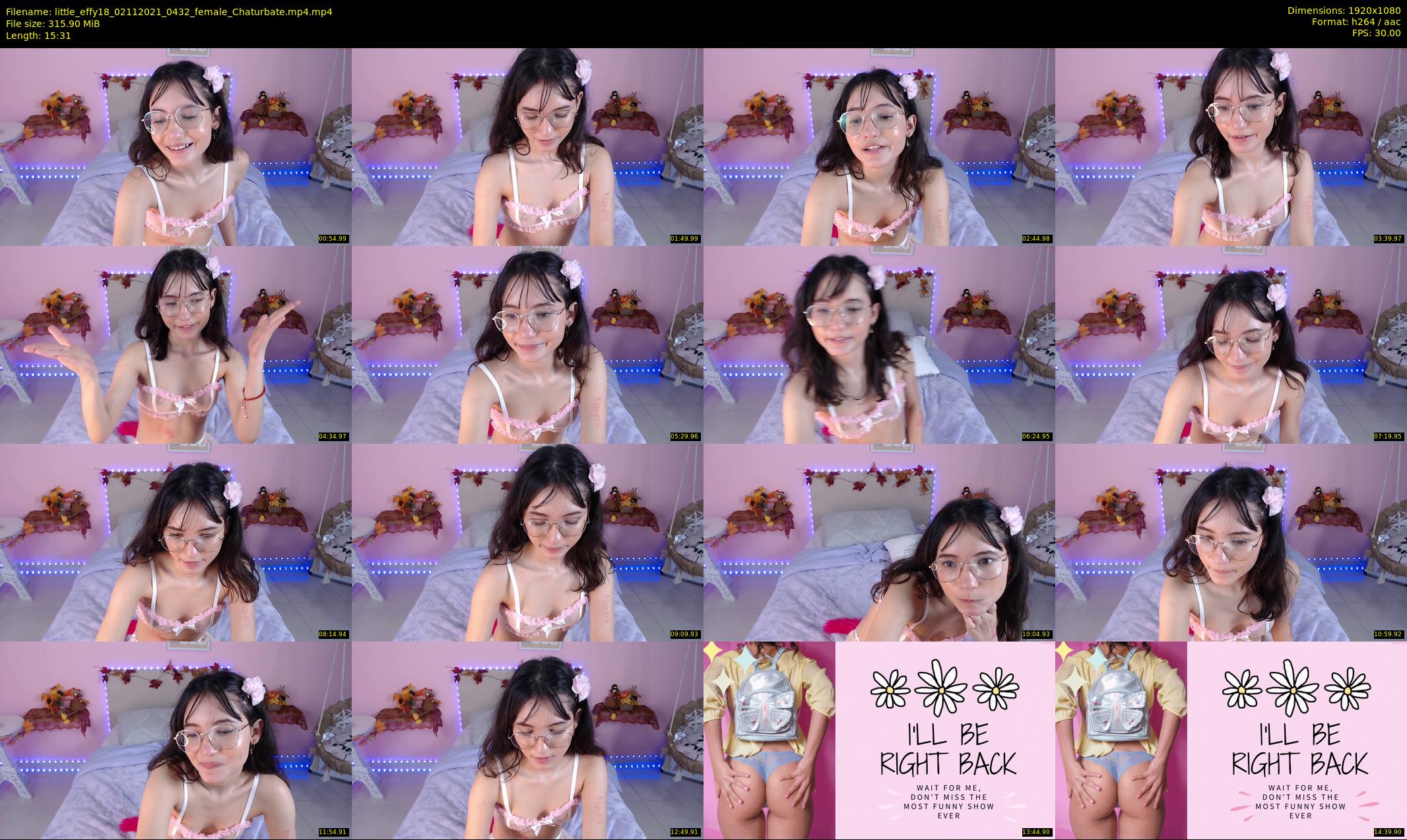little_effy18 — 16 minute Chaturbate female cam show recording, 1080p, Nov 2, 2021