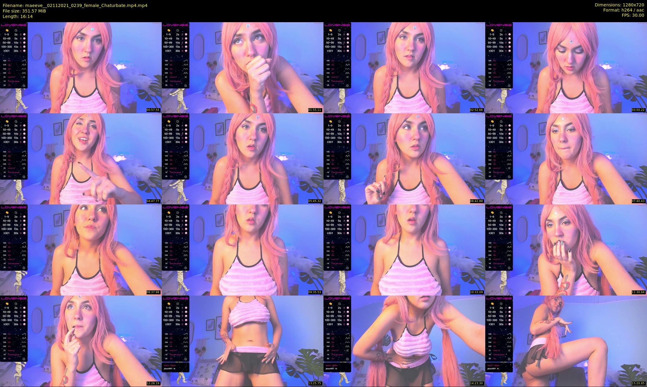 maeeve_ — 17 minute Chaturbate female cam show recording, 720p, Nov 2, 2021