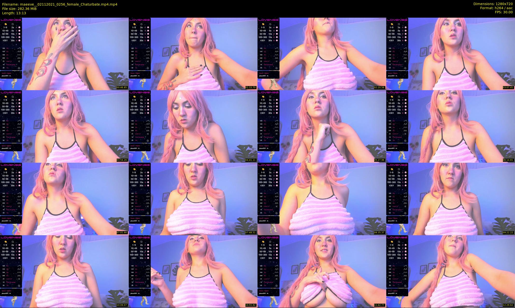 maeeve_ — 14 minute Chaturbate female cam show recording, 720p, Nov 2, 2021