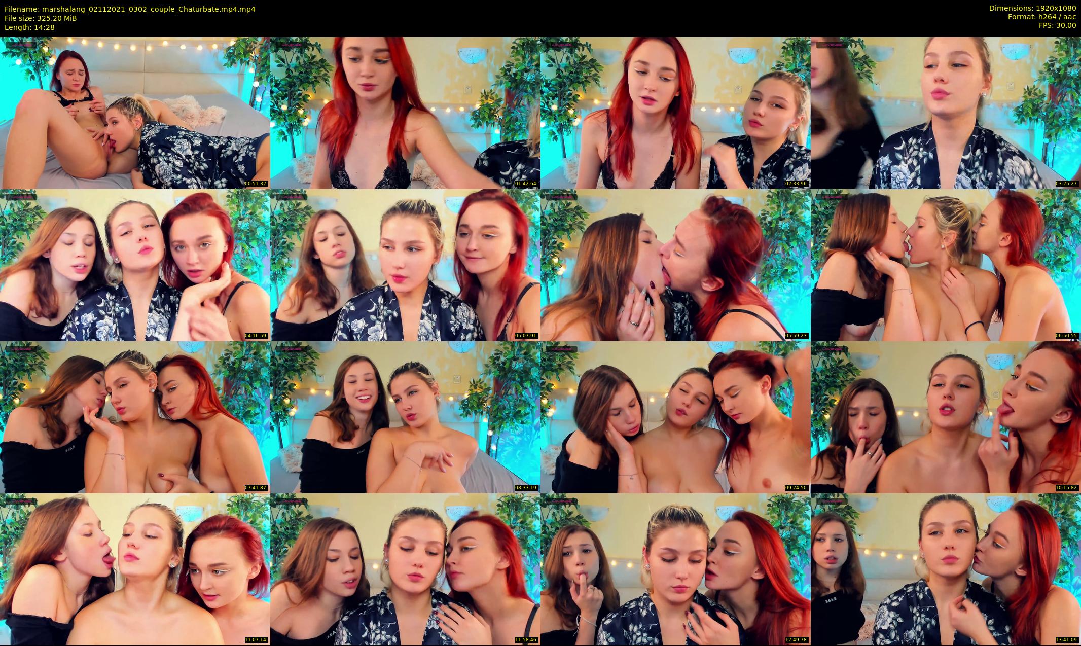 marshalang — 15 minute Chaturbate couple cam show recording, 1080p, Nov 2, 2021