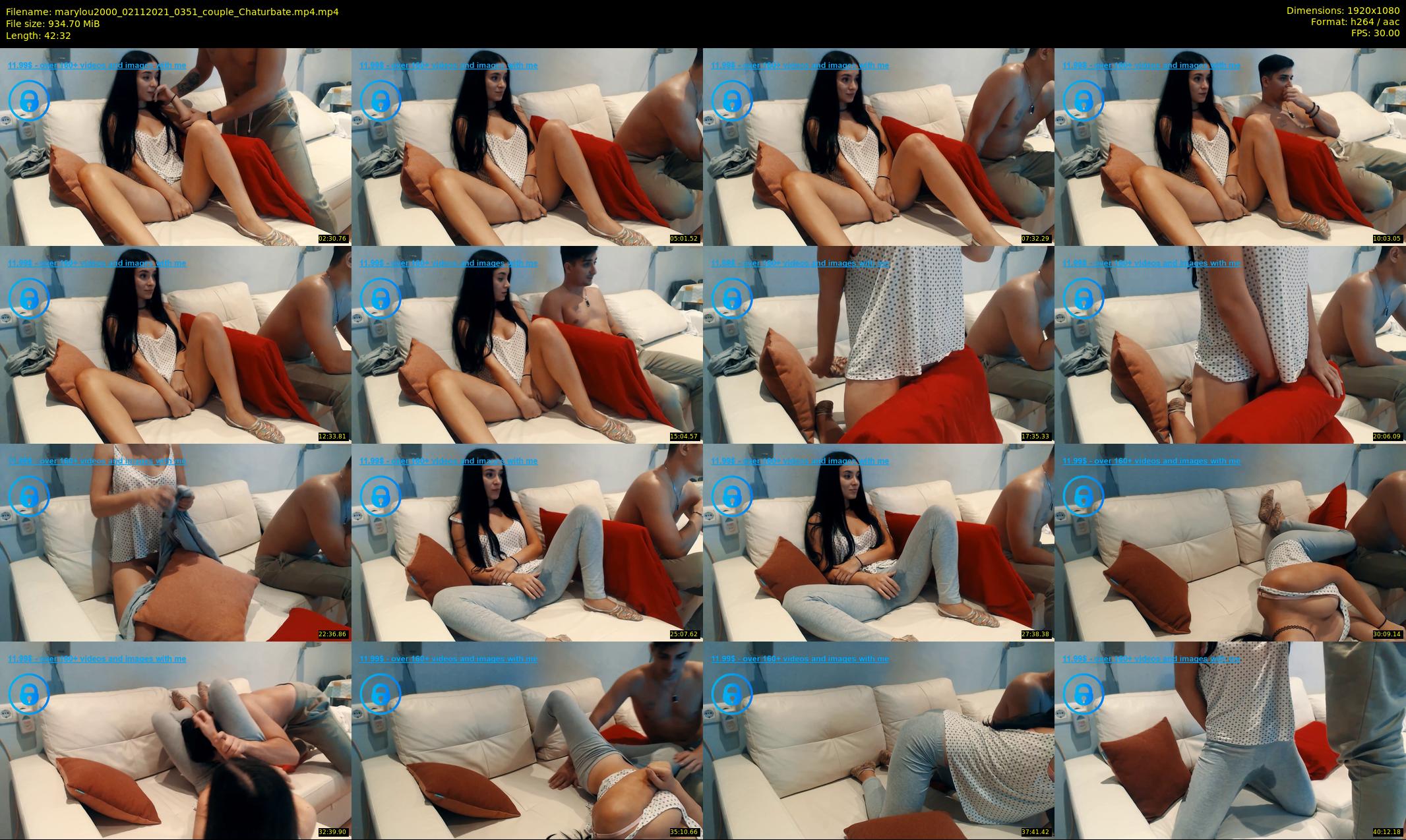 marylou2000 — 43 minute Chaturbate couple cam show recording, 1080p, Nov 2, 2021