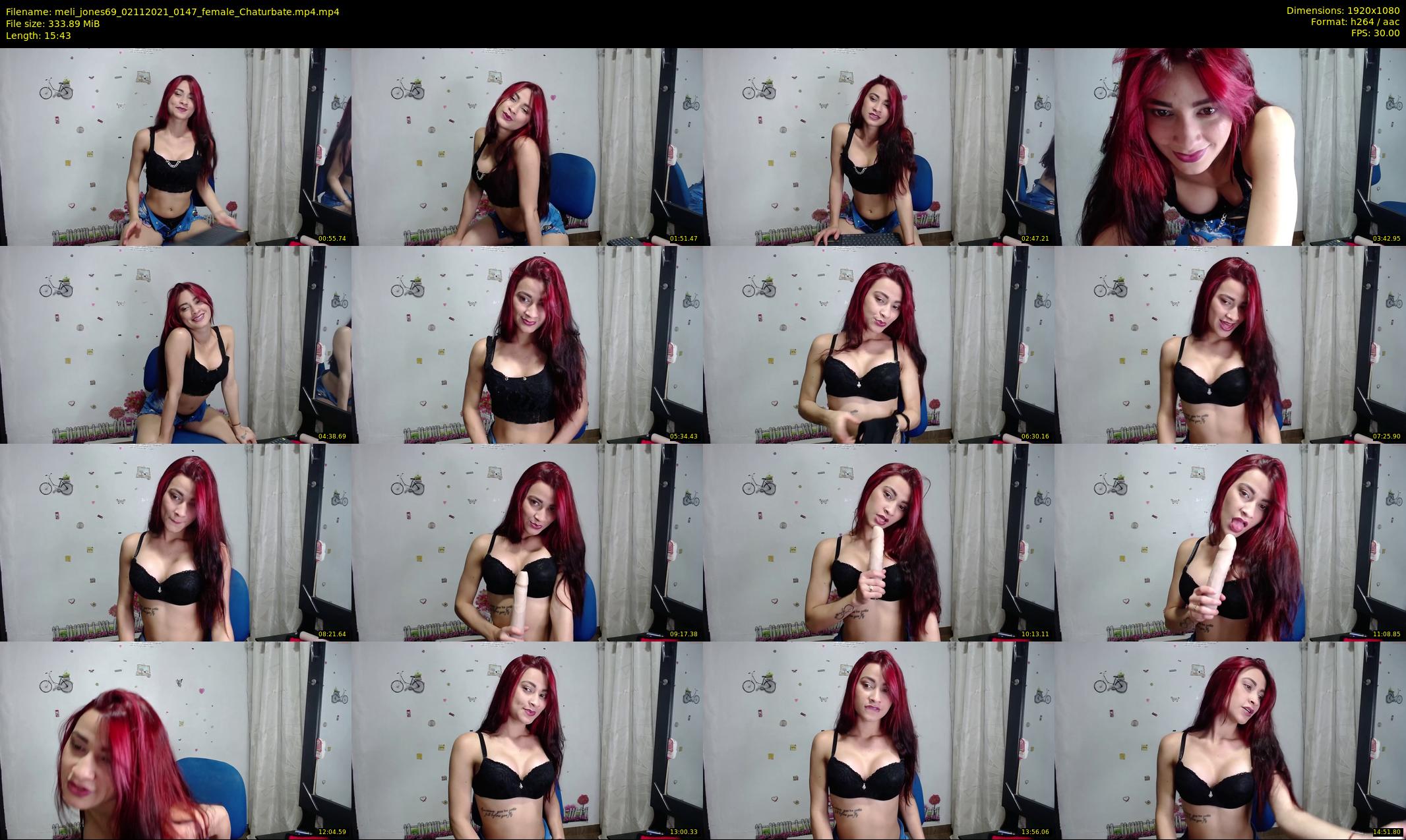 meli_jones69 — 16 minute Chaturbate female cam show recording, 1080p, Nov 2, 2021